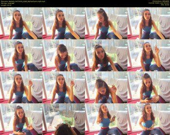BelleM — 3 minute MyFreeCams cam show recording, 480p, Jul 21, 2019