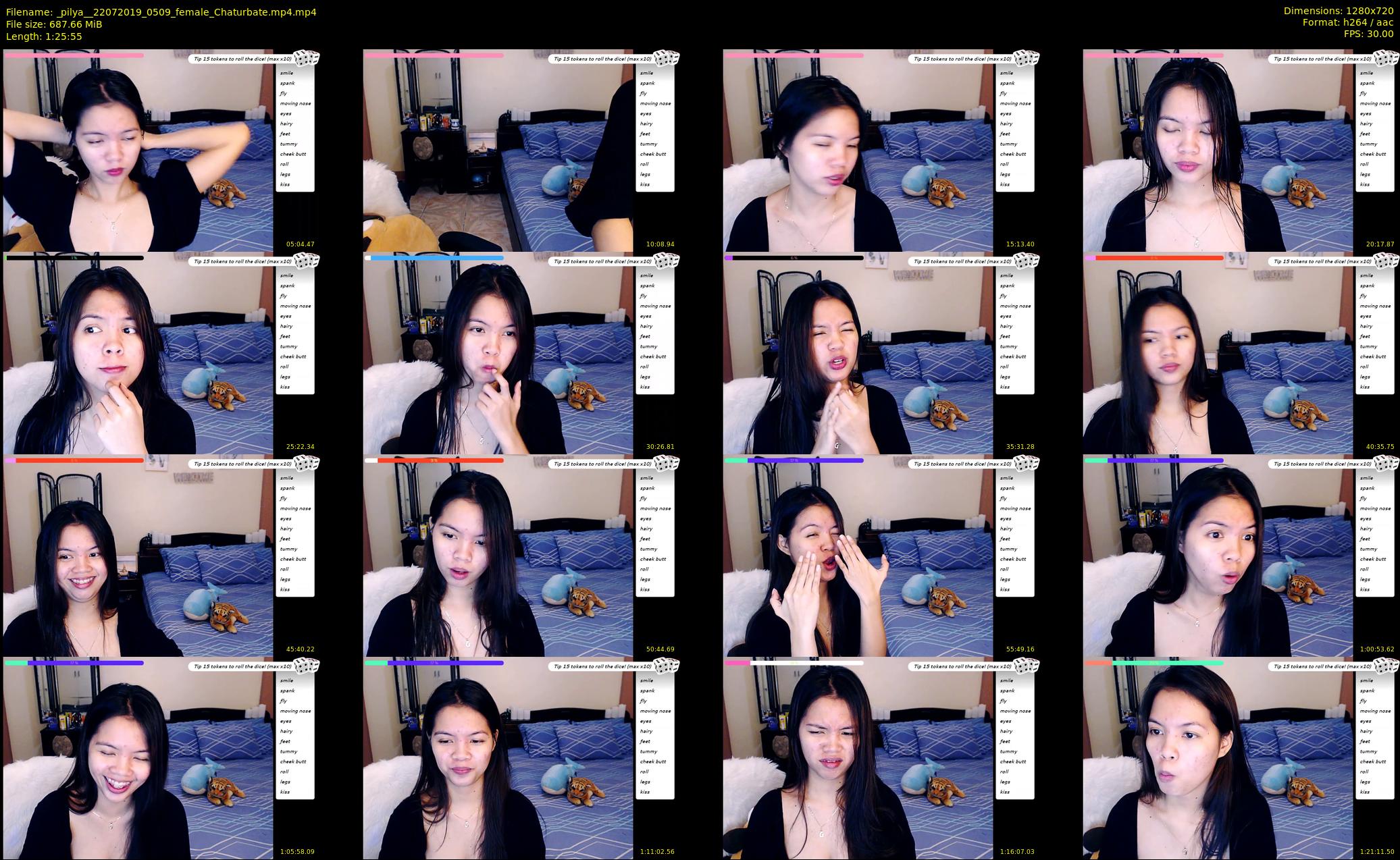 _pilya_ — 86 minute Chaturbate female cam show recording, 720p, Jul 22, 2019