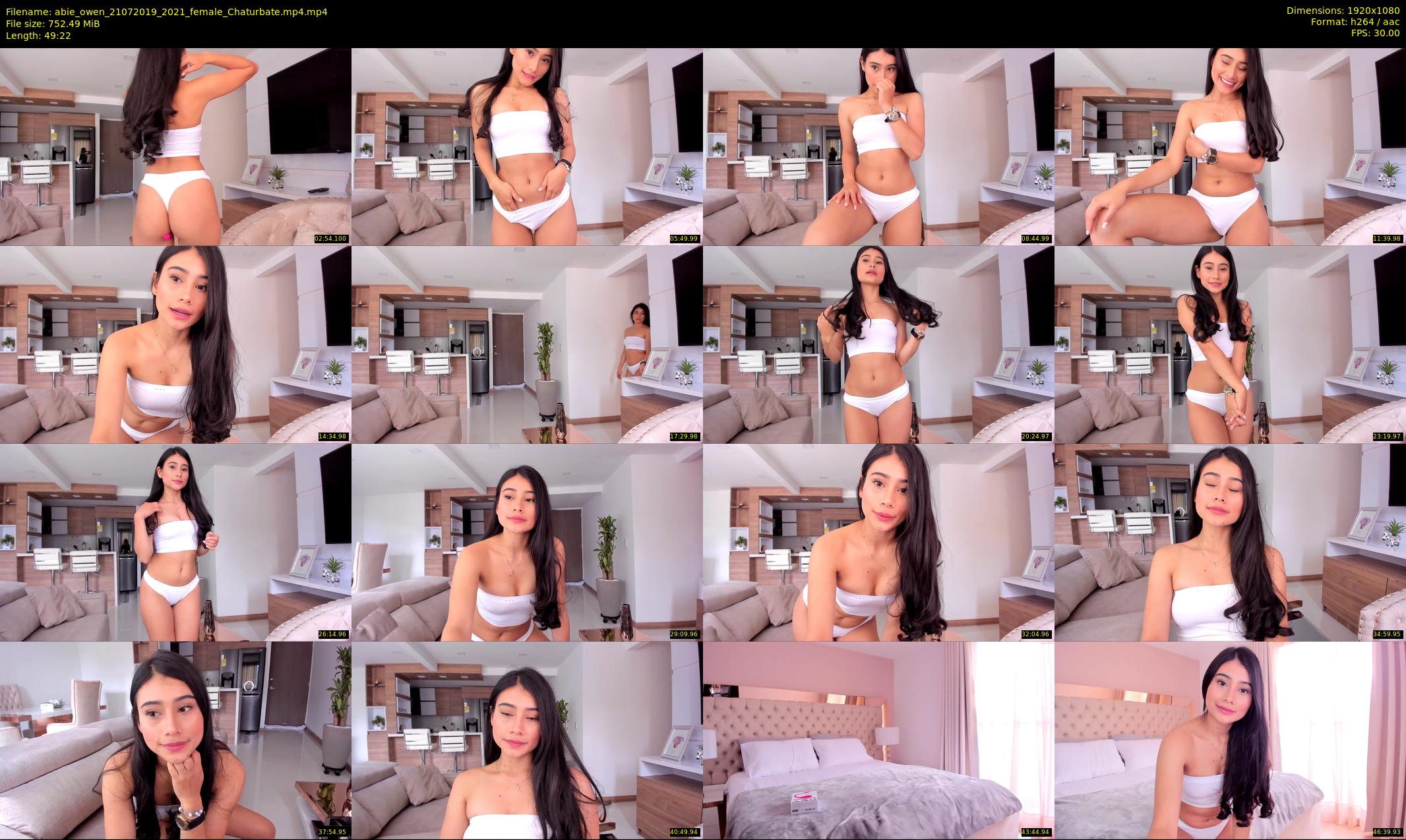 abie_owen — 50 minute Chaturbate female cam show recording, 1080p, Jul 21, 2019