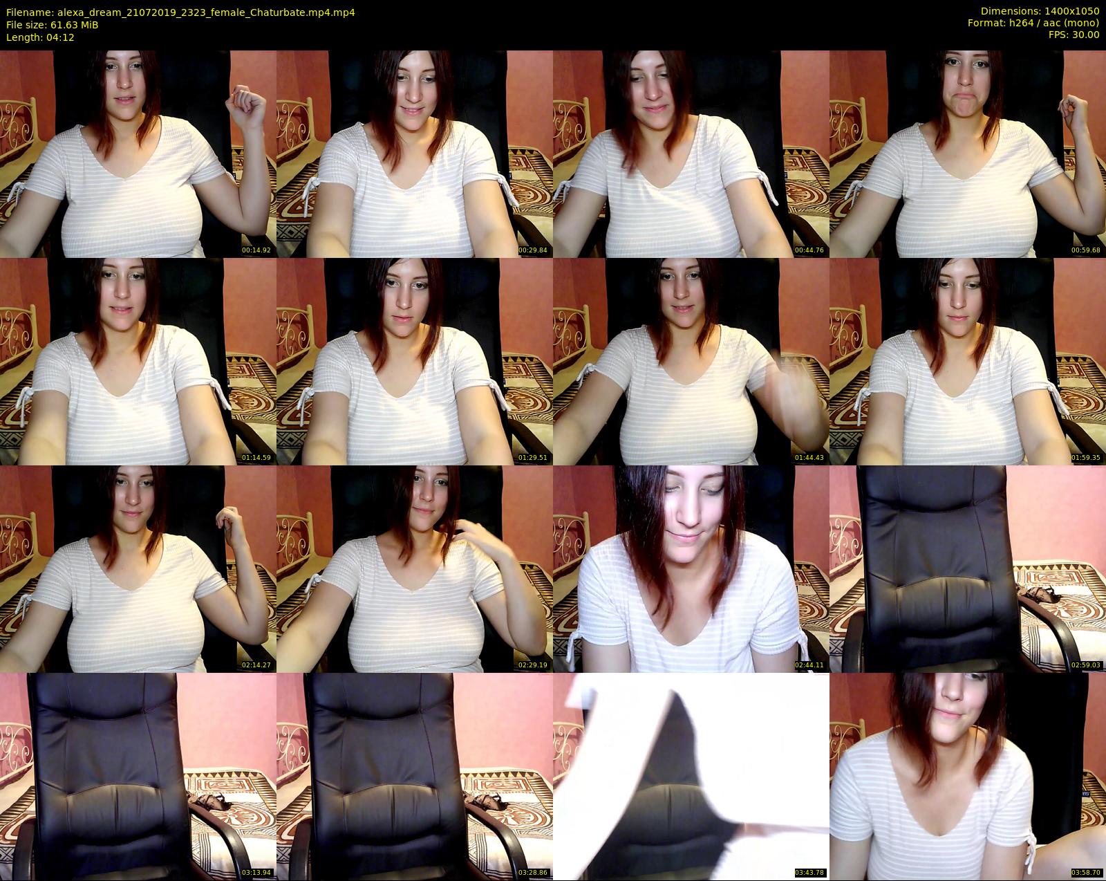 alexa_dream — 5 minute Chaturbate female cam show recording, 720p, Jul 21, 2019