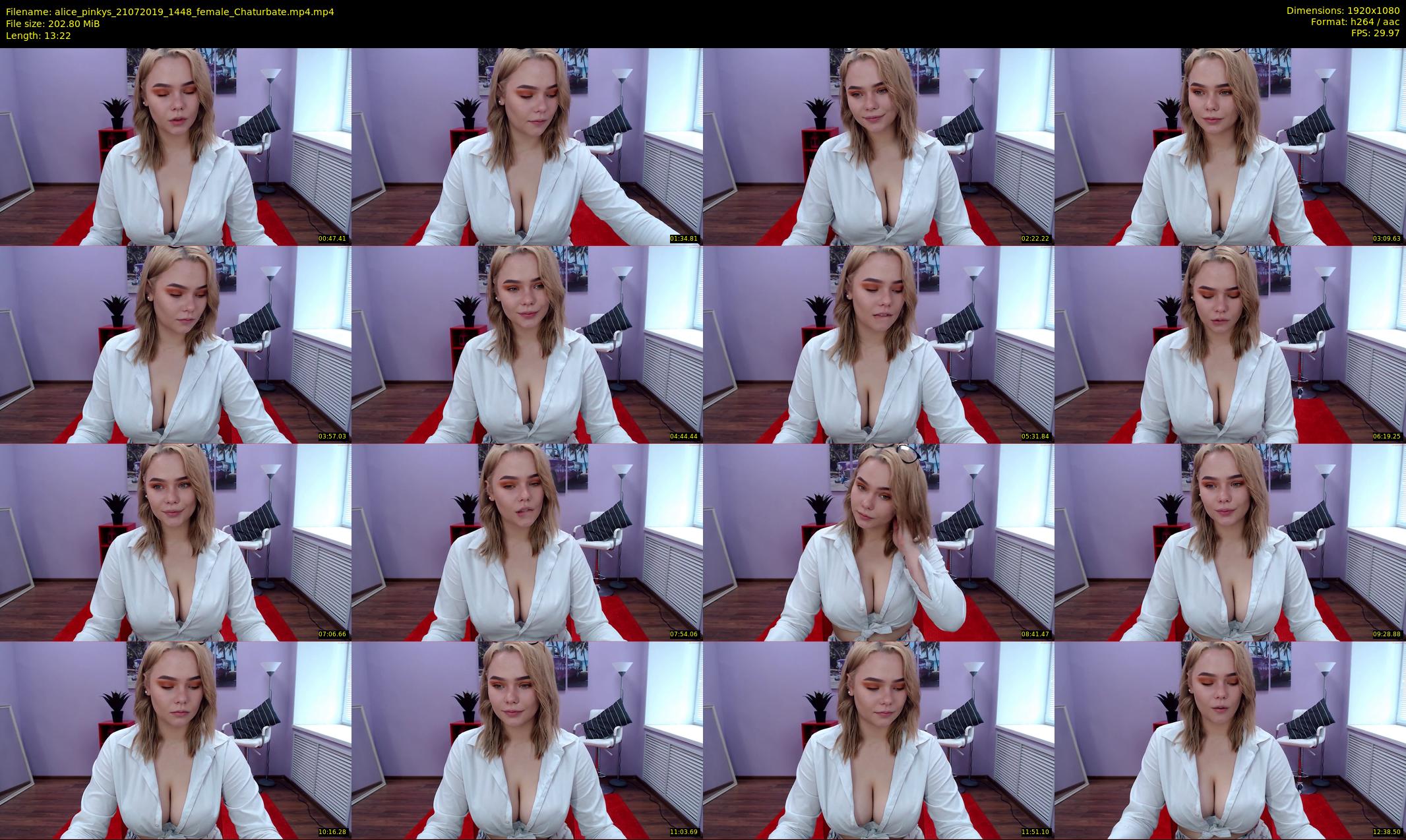 alice_pinkys — 14 minute Chaturbate female cam show recording, 1080p, Jul 21, 2019
