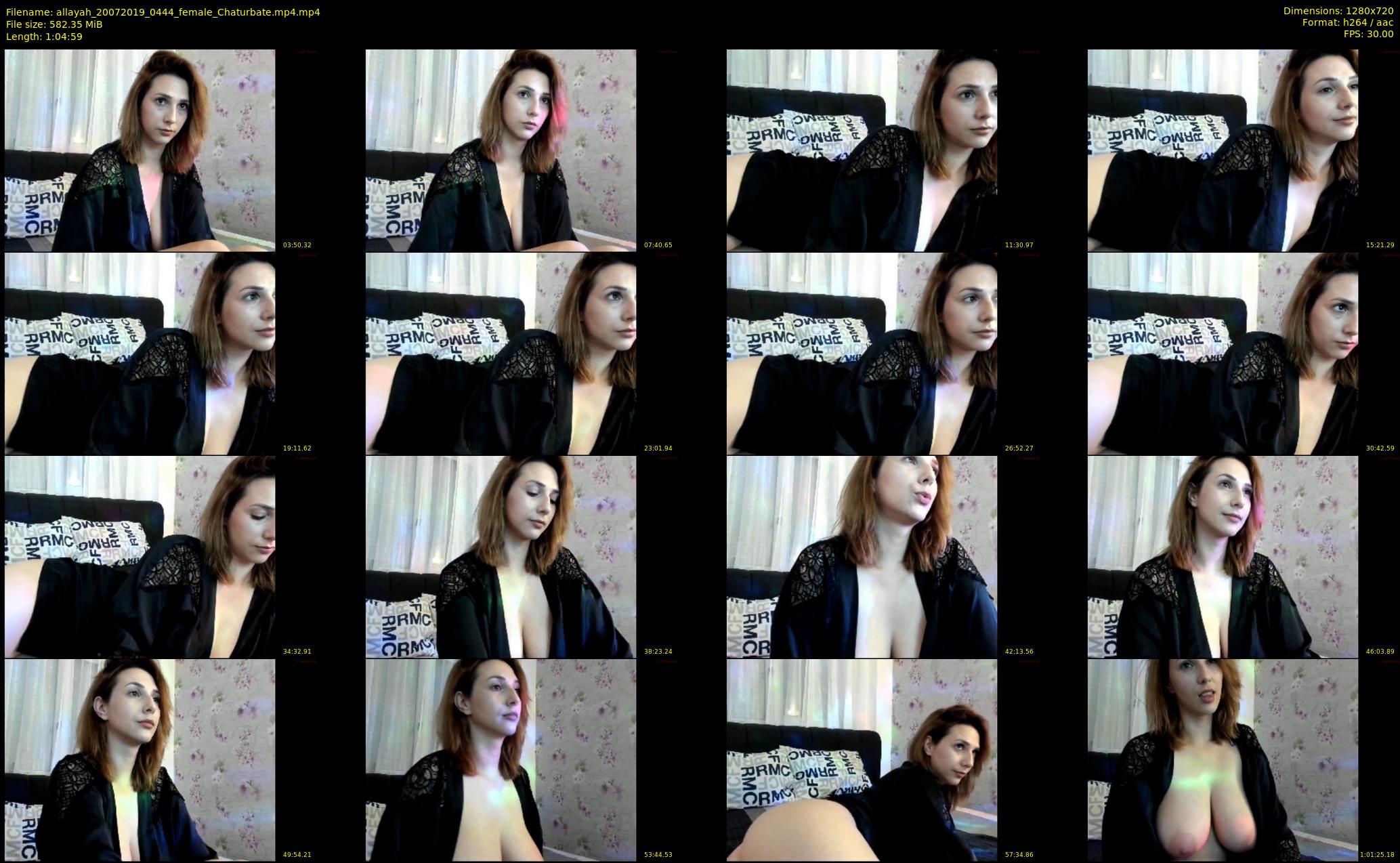allayah — 65 minute Chaturbate female cam show recording, 720p, Jul 20, 2019