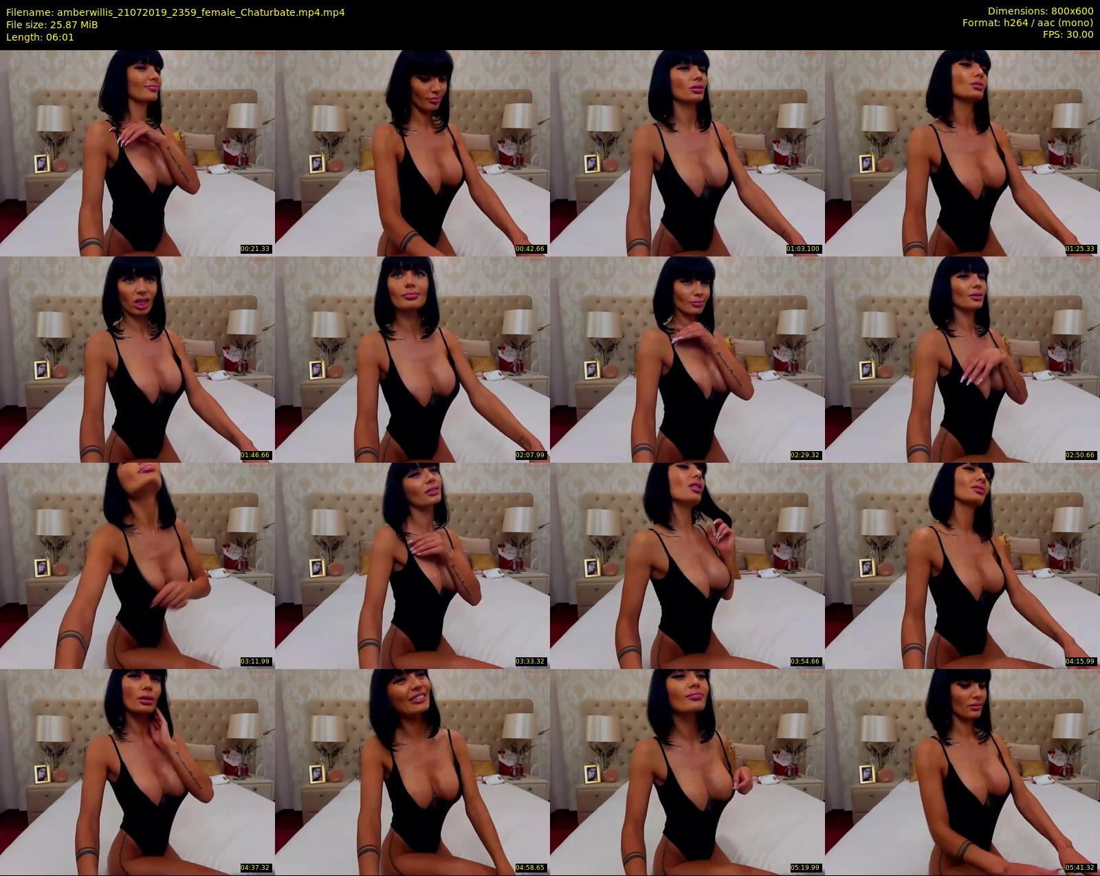 amberwillis — 7 minute Chaturbate female cam show recording, 480p, Jul 21, 2019