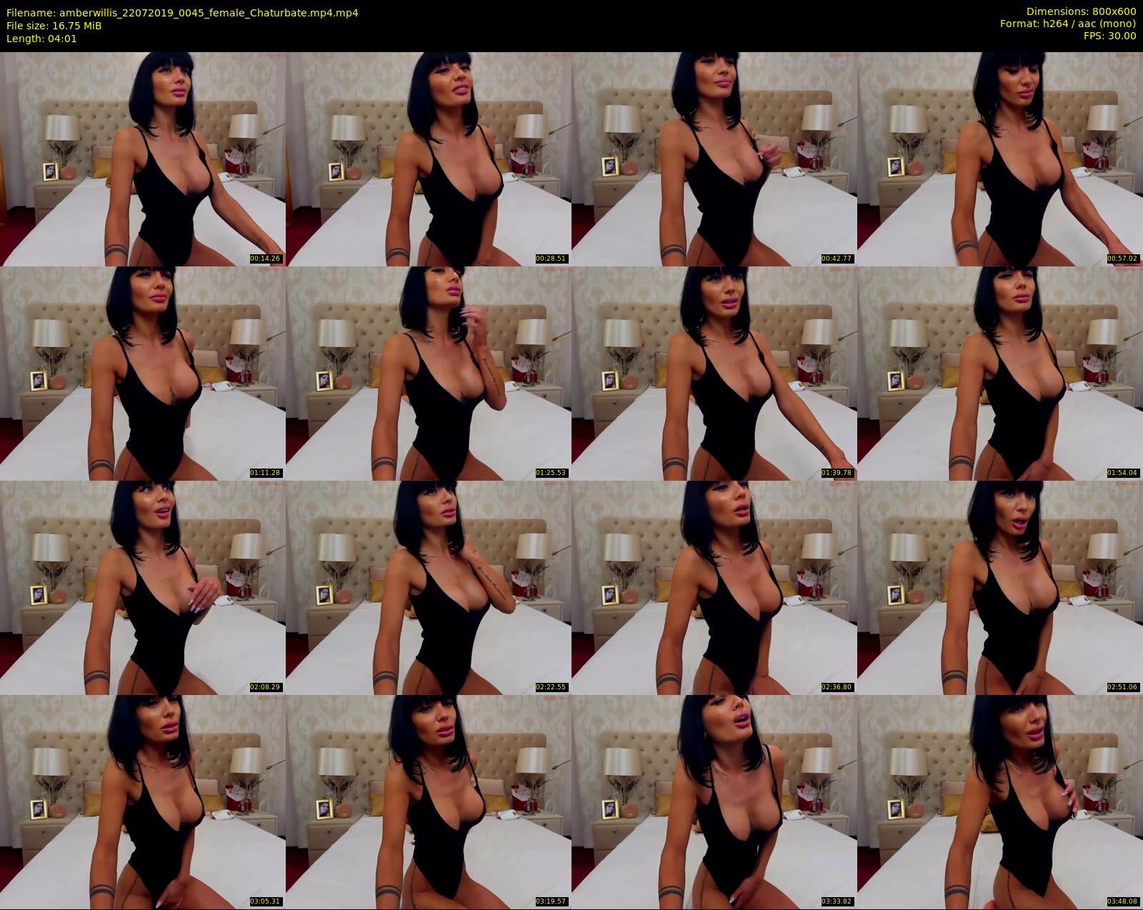 amberwillis — 5 minute Chaturbate female cam show recording, 480p, Jul 22, 2019