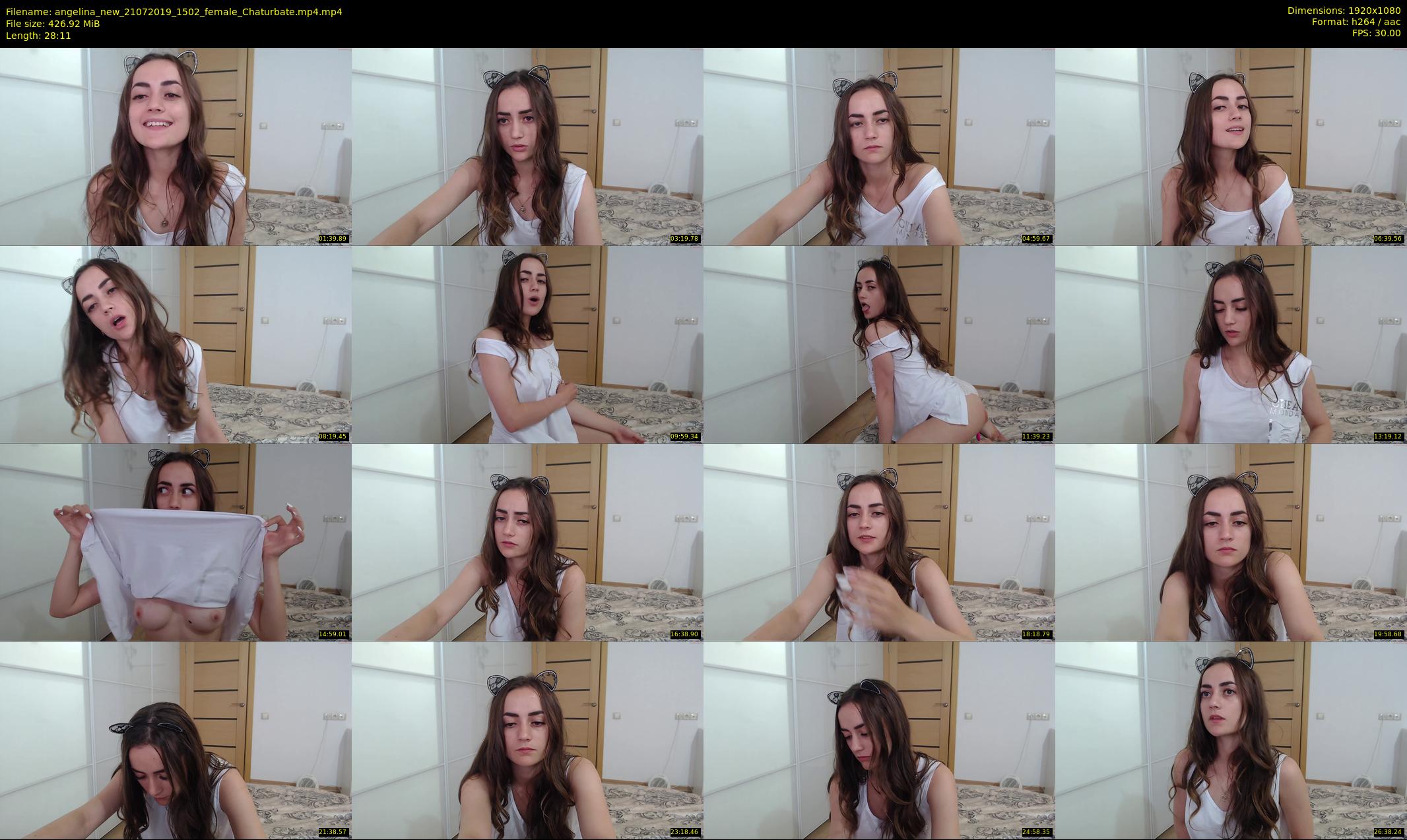 angelina_new — 29 minute Chaturbate female cam show recording, 1080p, Jul 21, 2019