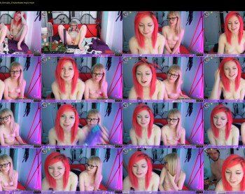 annajelly — 35 minute Chaturbate couple cam show recording, 1080p, Jul 21, 2019