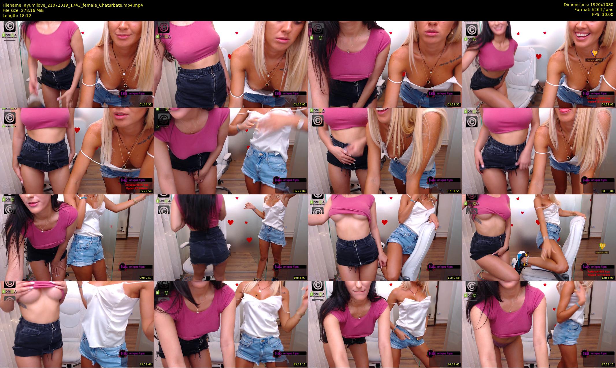 ayumilove — 19 minute Chaturbate female cam show recording, 1080p, Jul 21, 2019