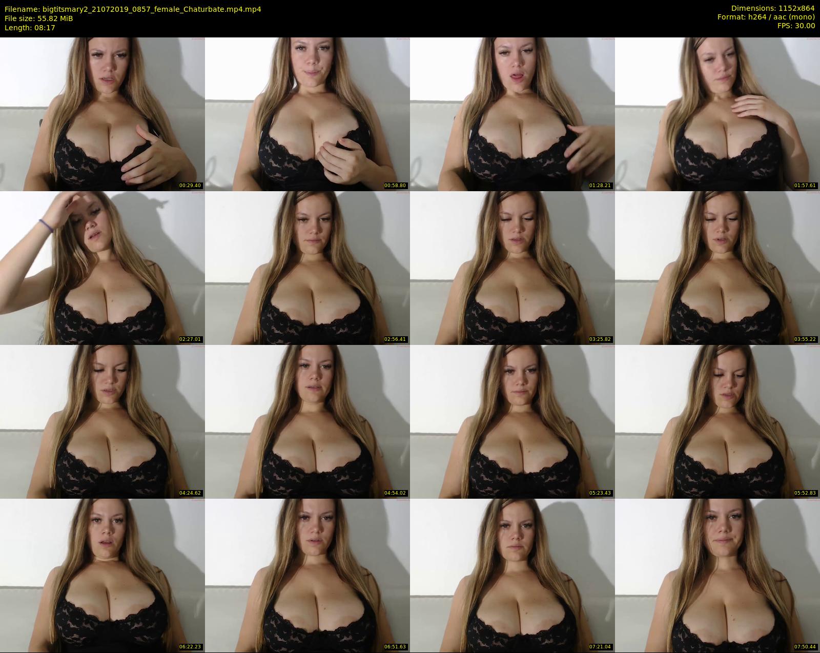 bigtitsmary2 — 9 minute Chaturbate female cam show recording, 720p, Jul 21, 2019