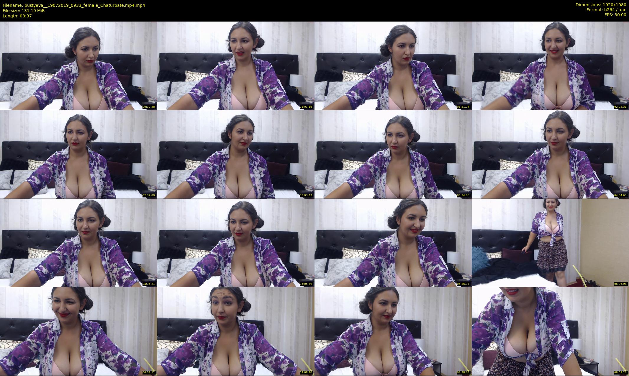 bustyeva_ — 9 minute Chaturbate female cam show recording, 1080p, Jul 19, 2019