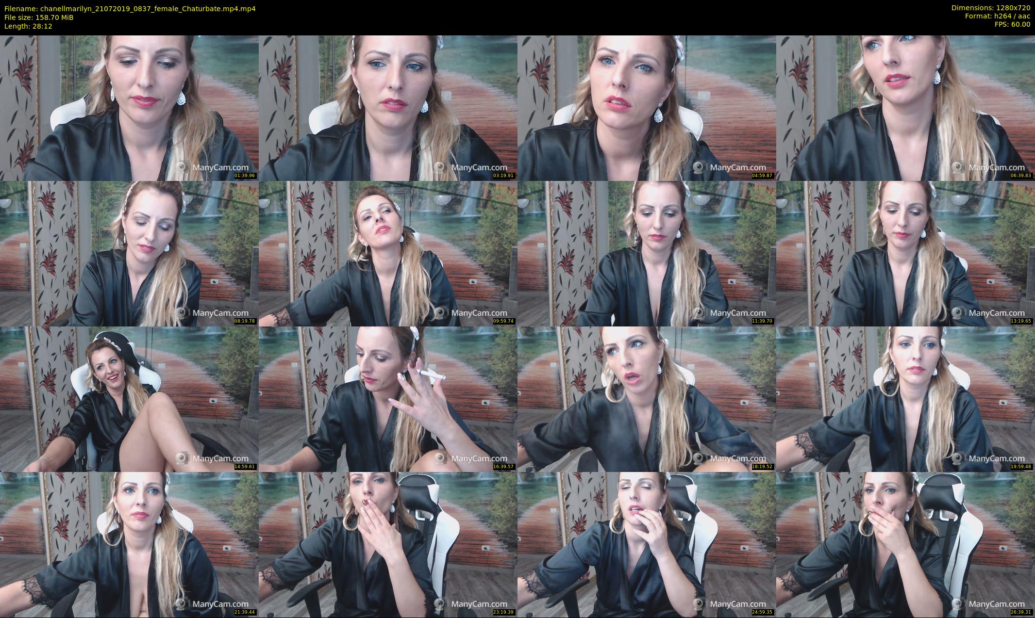 chanellmarilyn — 29 minute Chaturbate female cam show recording, 720p, Jul 21, 2019