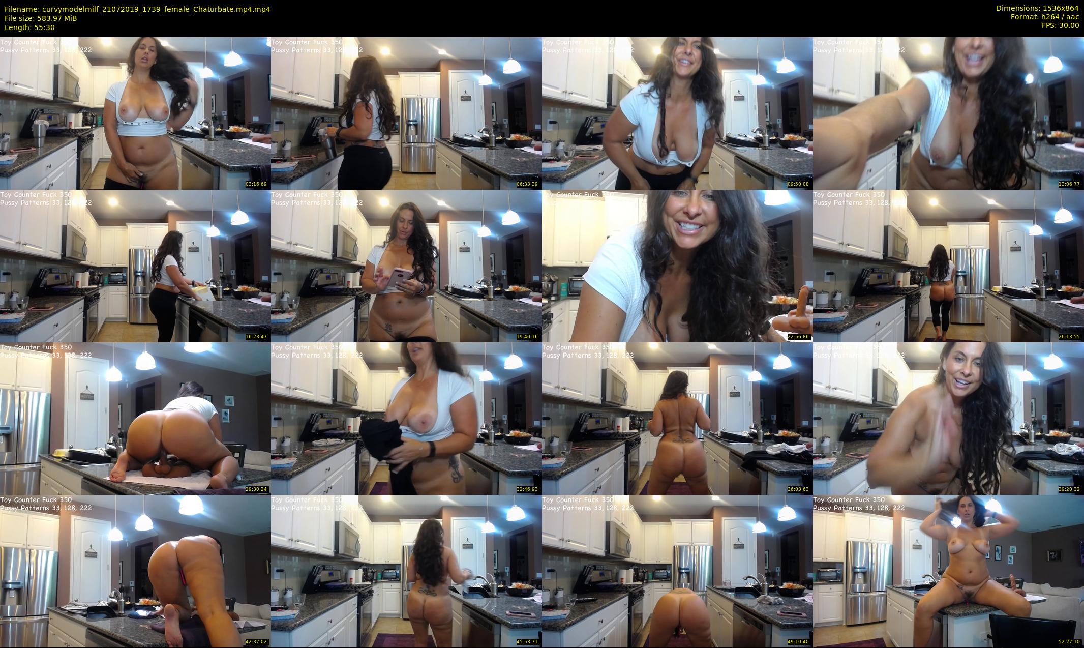 curvymodelmilf — 56 minute Chaturbate female cam show recording, 720p, Jul 21, 2019