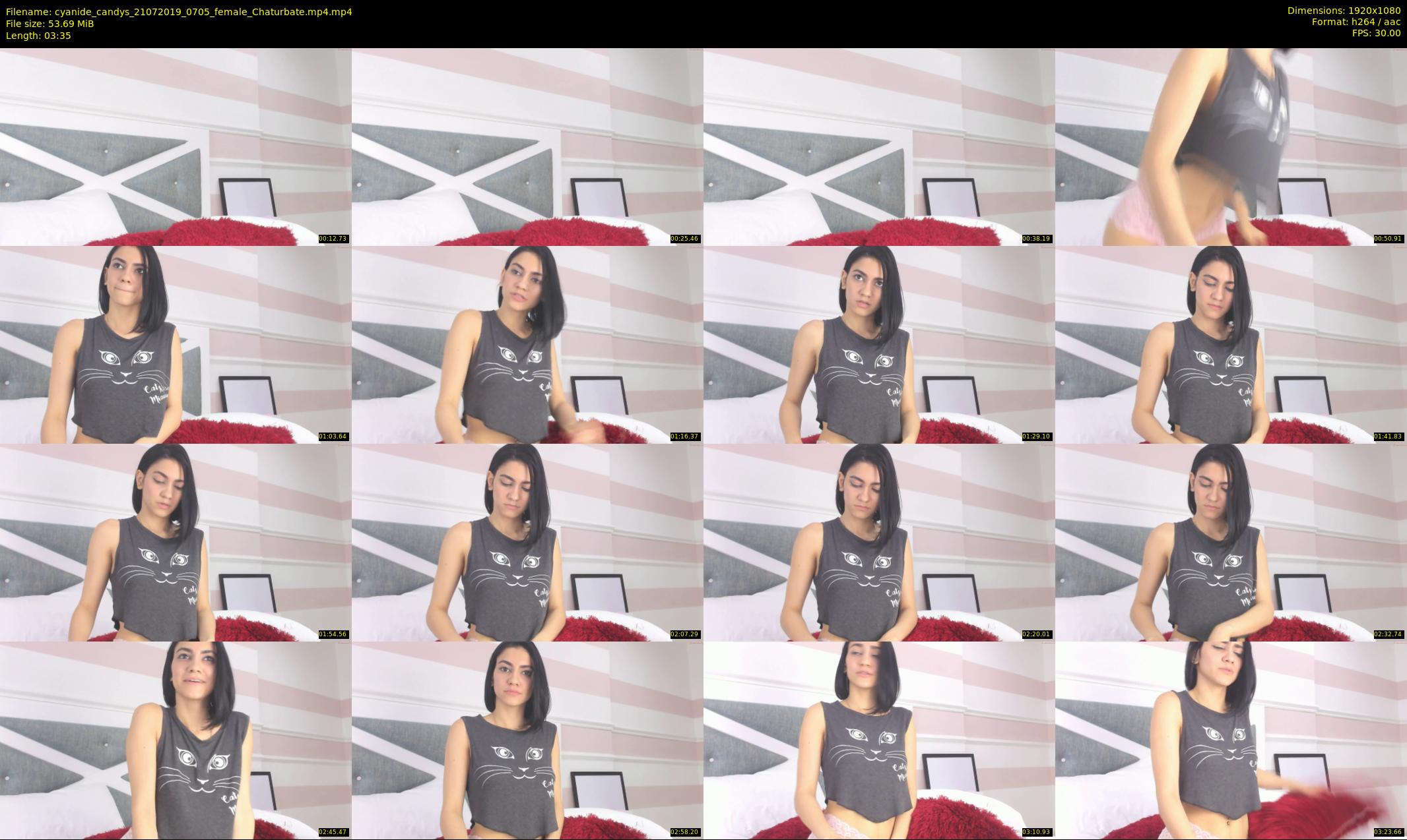 cyanide_candys — 4 minute Chaturbate female cam show recording, 1080p, Jul 21, 2019