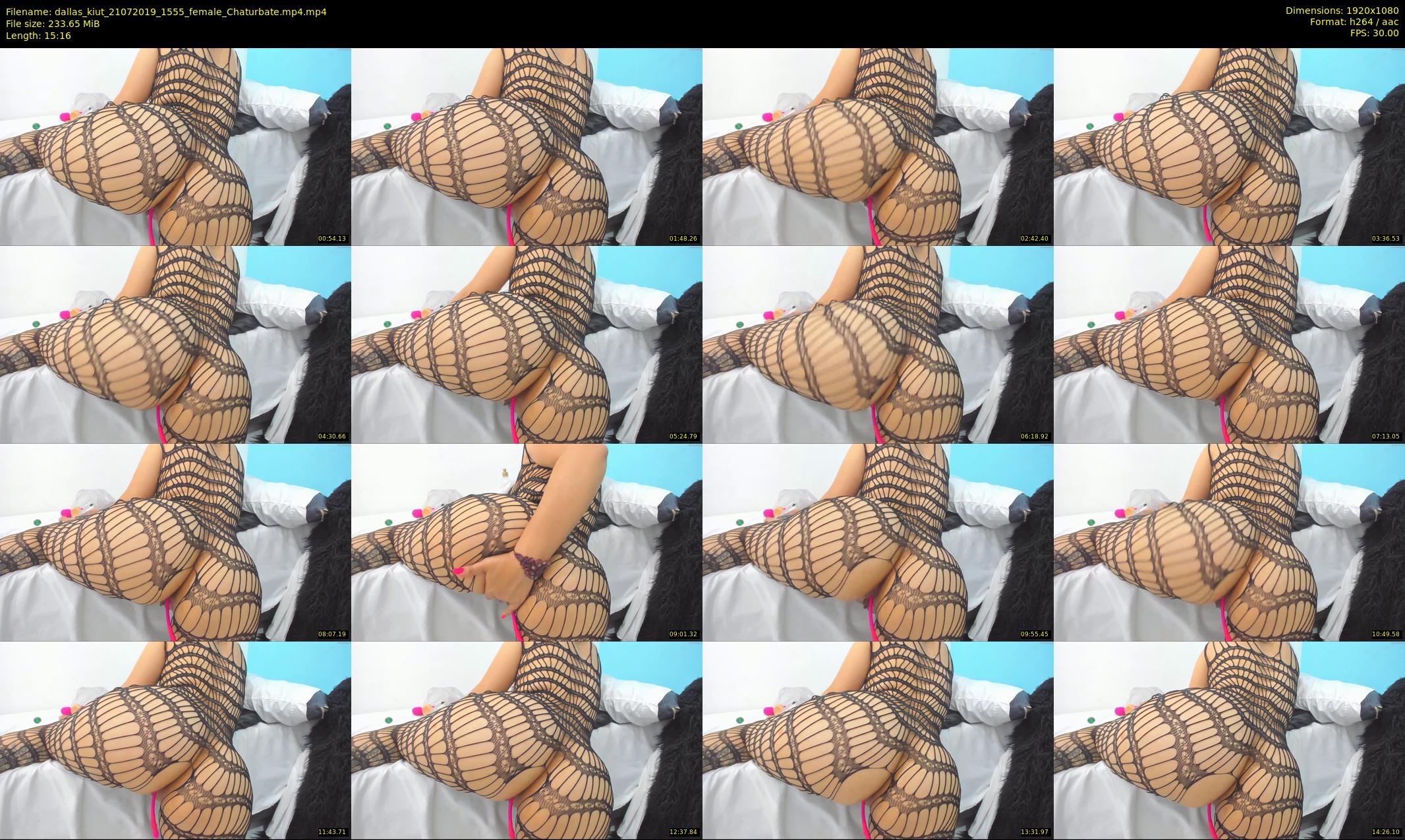 dallas_kiut — 16 minute Chaturbate female cam show recording, 1080p, Jul 21, 2019