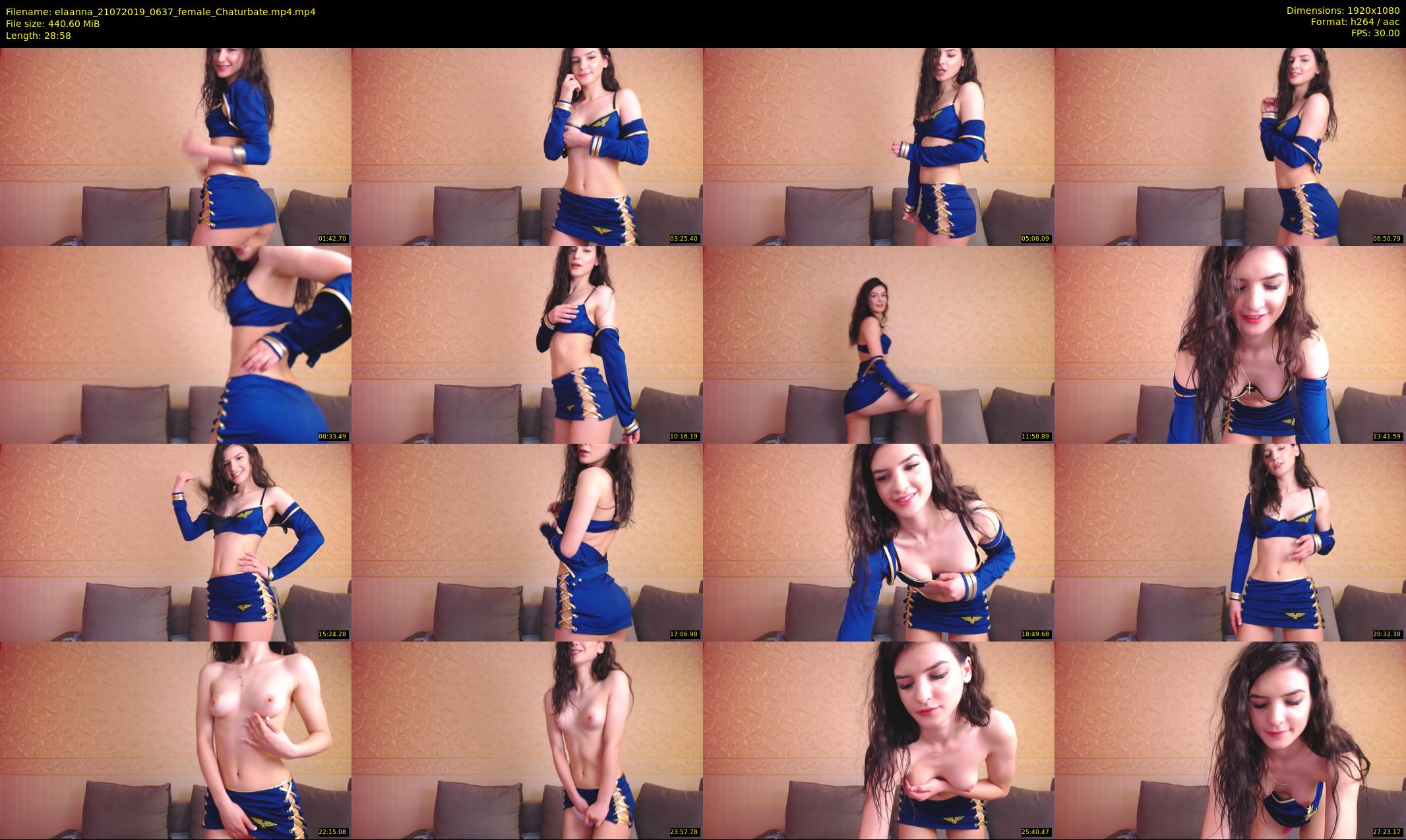 elaanna — 29 minute Chaturbate female cam show recording, 1080p, Jul 21, 2019