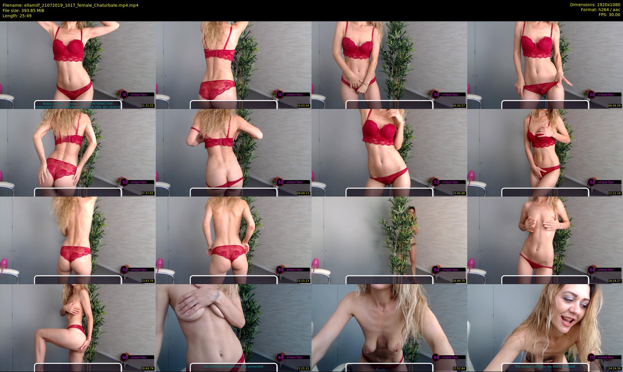 ellamilf — 26 minute Chaturbate female cam show recording, 1080p, Jul 21, 2019