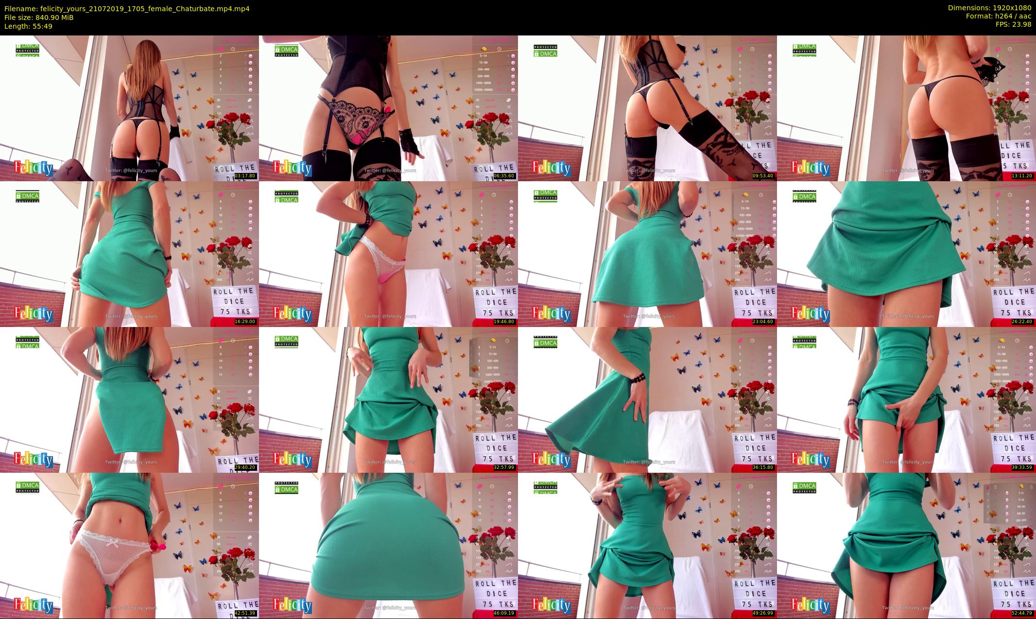 felicity_yours — 56 minute Chaturbate female cam show recording, 1080p, Jul 21, 2019