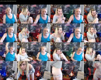 gamergirlroxy — 56 minute Chaturbate couple cam show recording, 1080p, Jul 21, 2019