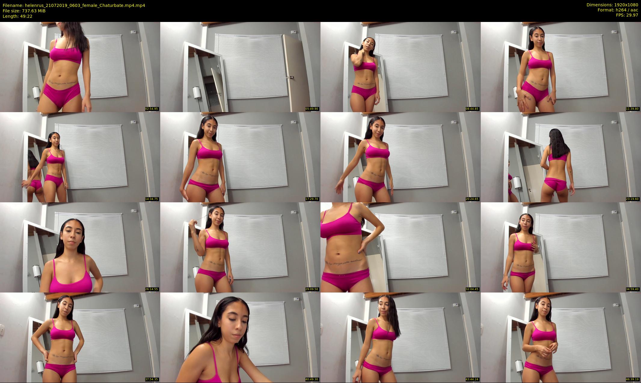 helenrus — 50 minute Chaturbate female cam show recording, 1080p, Jul 21, 2019