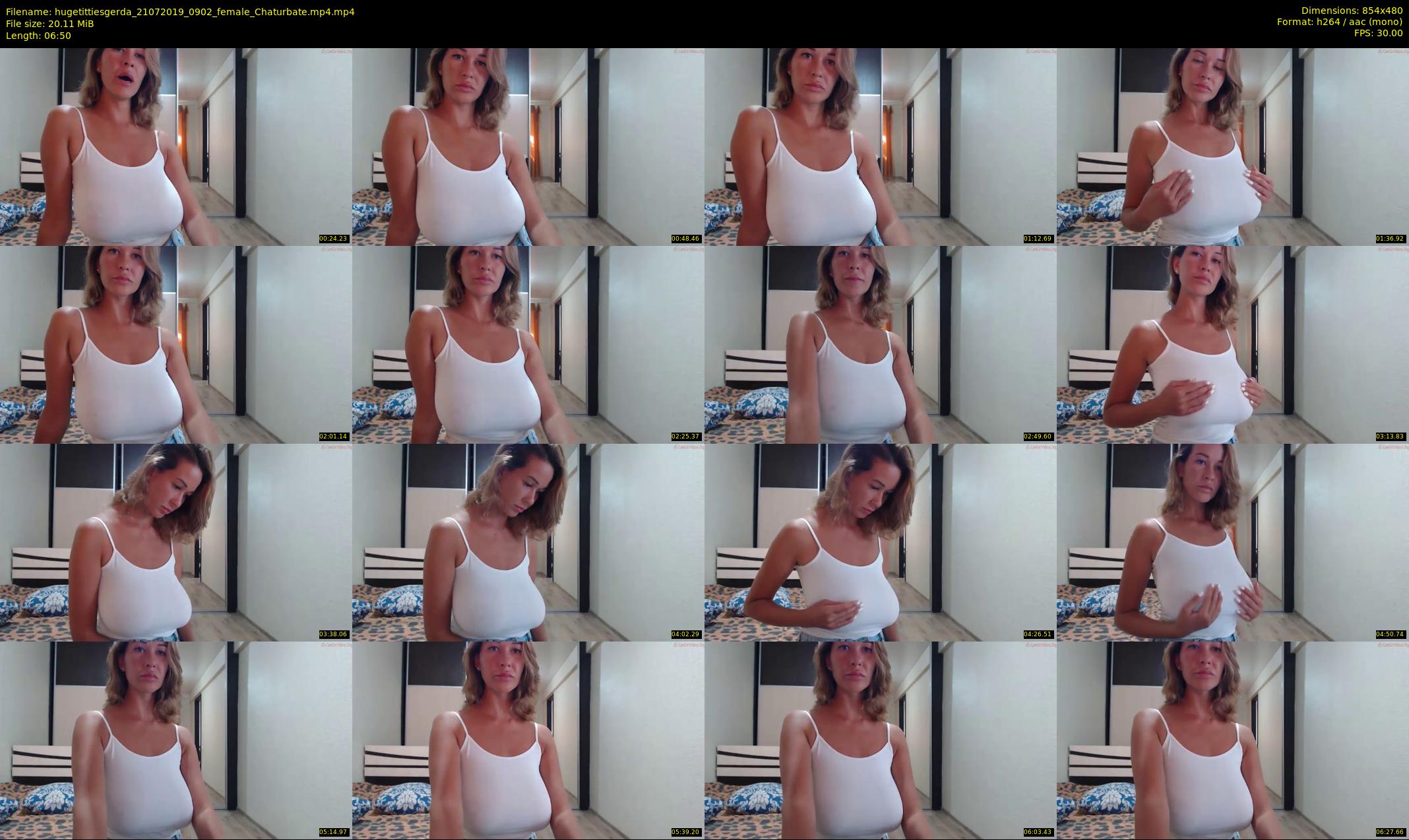 hugetittiesgerda — 7 minute Chaturbate female cam show recording, 480p, Jul 21, 2019