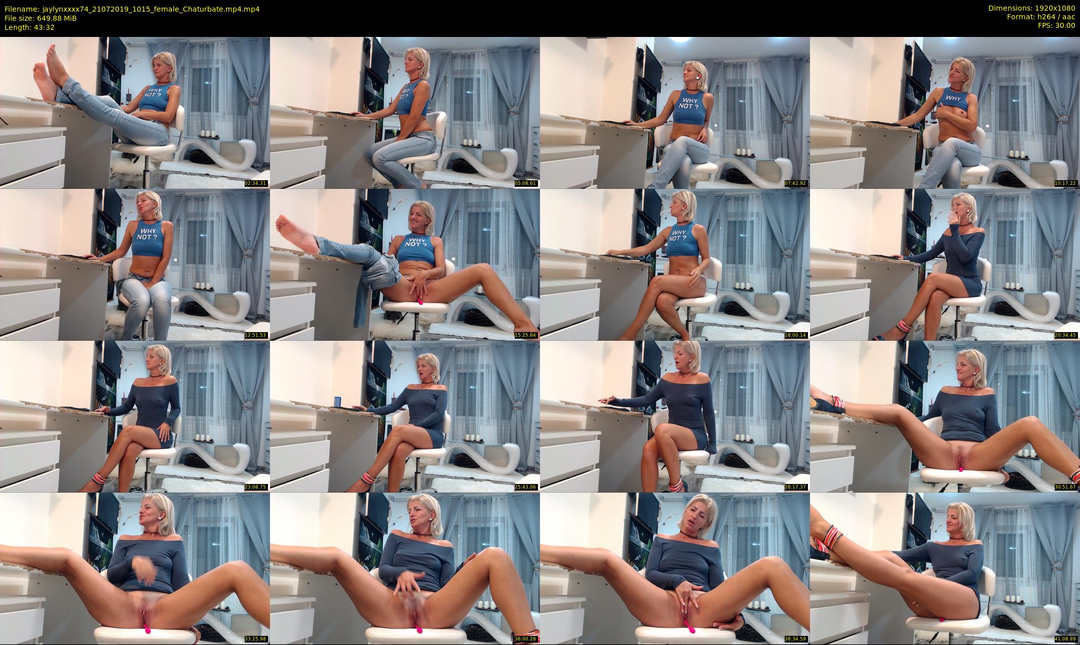 jaylynxxxx74 — 44 minute Chaturbate female cam show recording, 1080p, Jul 21, 2019