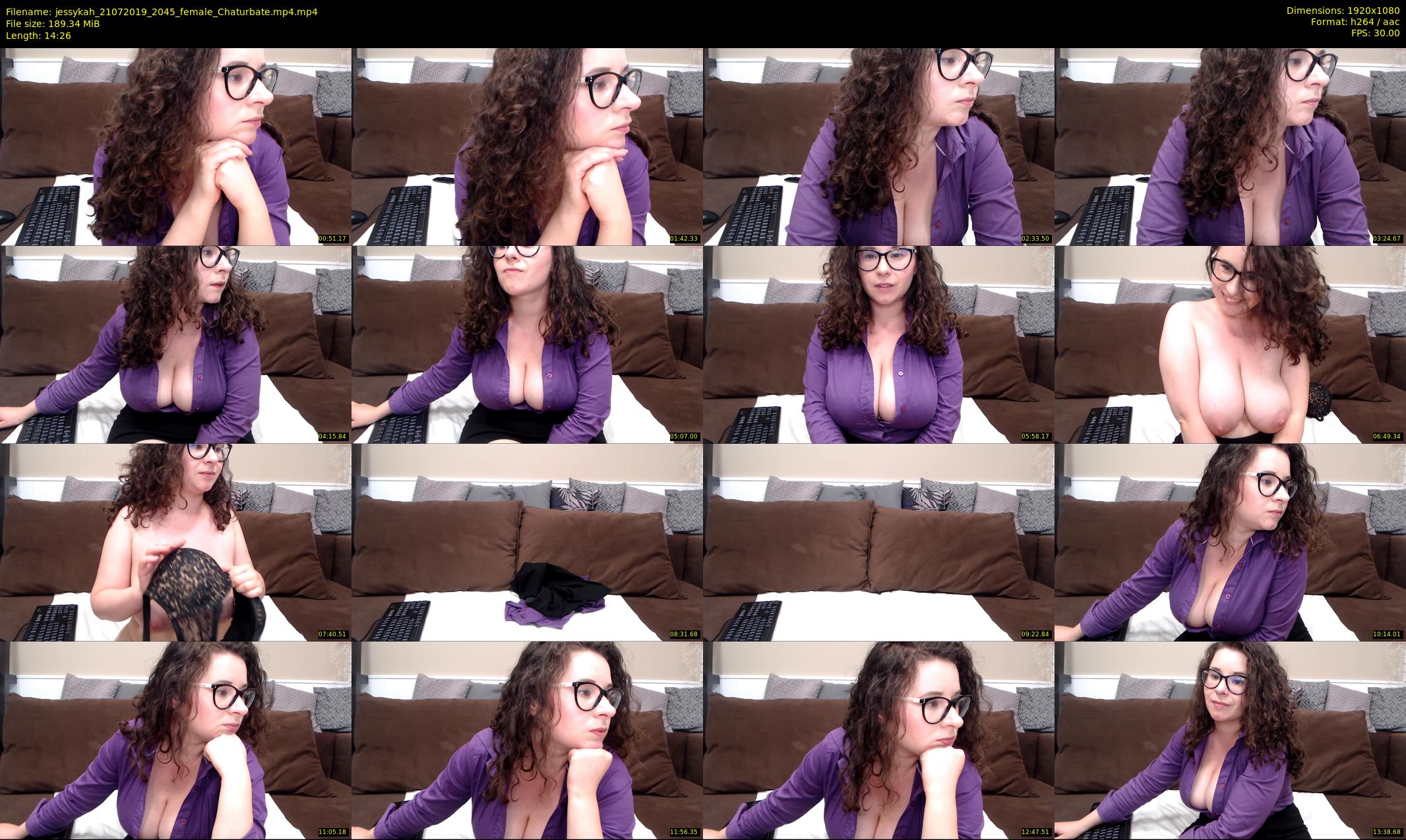 jessykah — 15 minute Chaturbate female cam show recording, 1080p, Jul 21, 2019