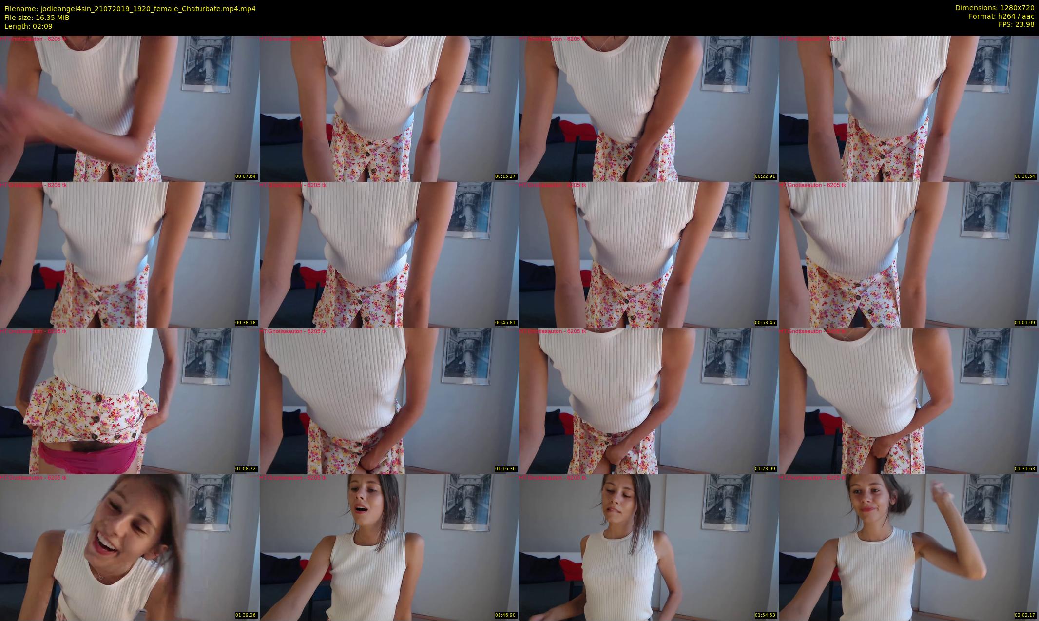 jodieangel4sin — 3 minute Chaturbate female cam show recording, 720p, Jul 21, 2019
