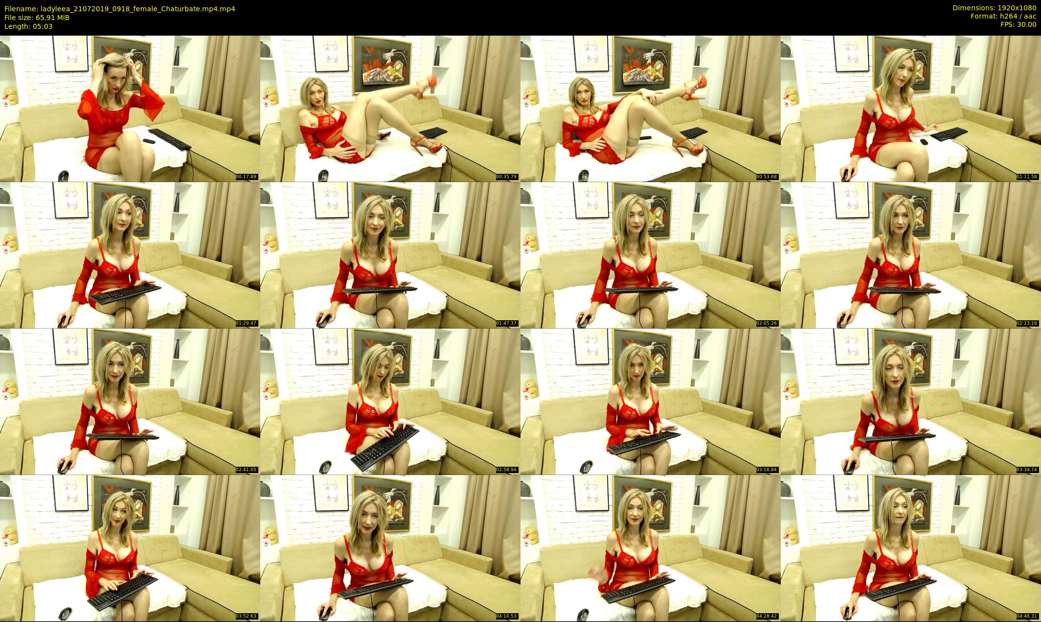 ladyleea — 6 minute Chaturbate female cam show recording, 1080p, Jul 21, 2019