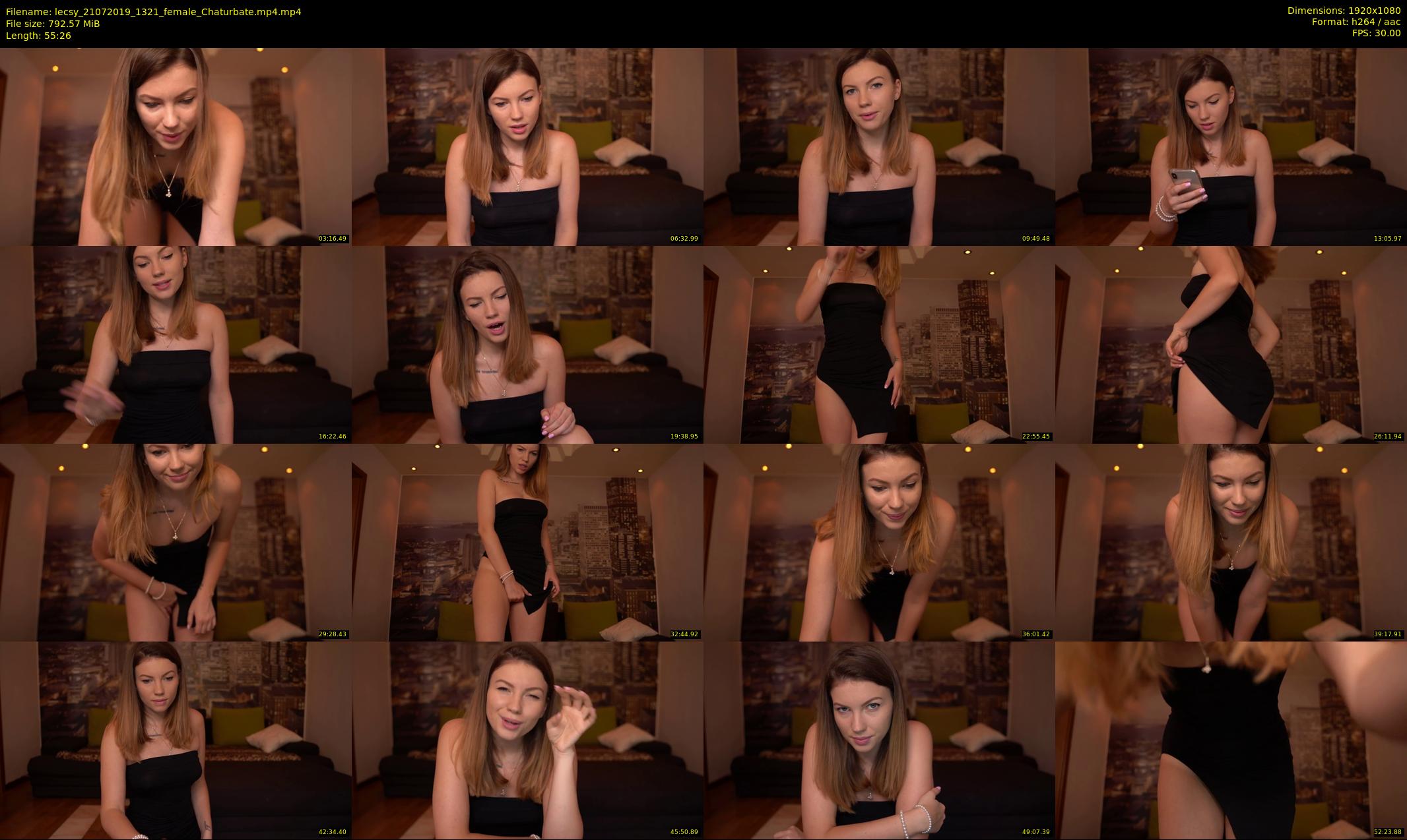 lecsy — 56 minute Chaturbate female cam show recording, 1080p, Jul 21, 2019