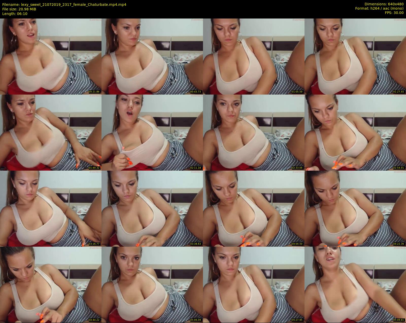 lexy_sweet — 7 minute Chaturbate female cam show recording, 480p, Jul 21, 2019