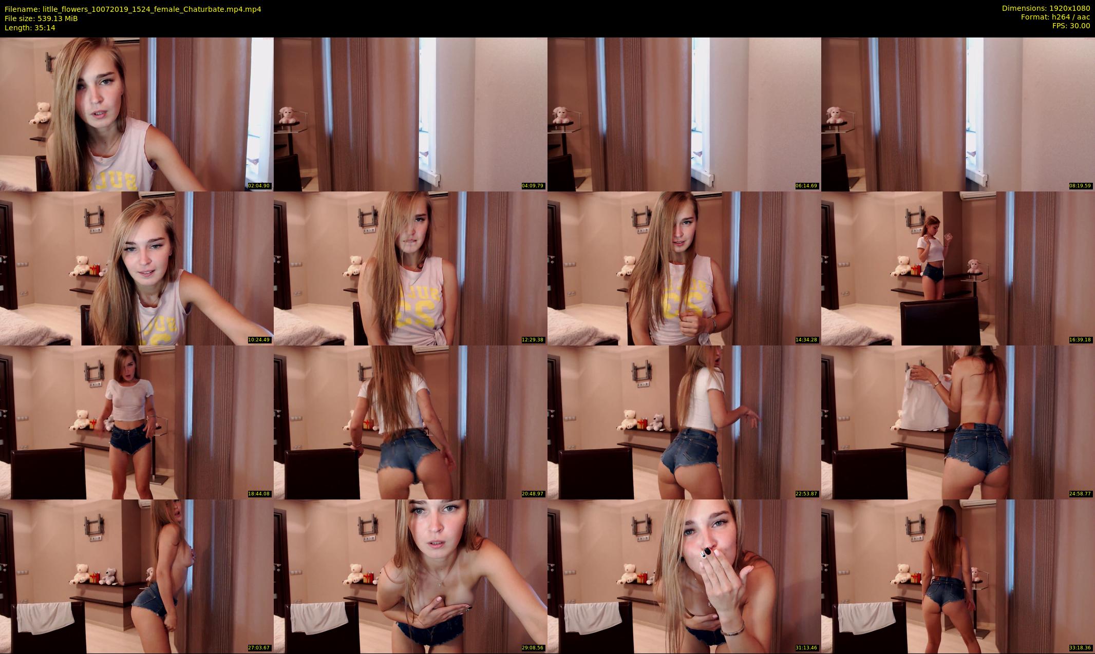 litlle_flowers — 36 minute Chaturbate female cam show recording, 1080p, Jul 10, 2019