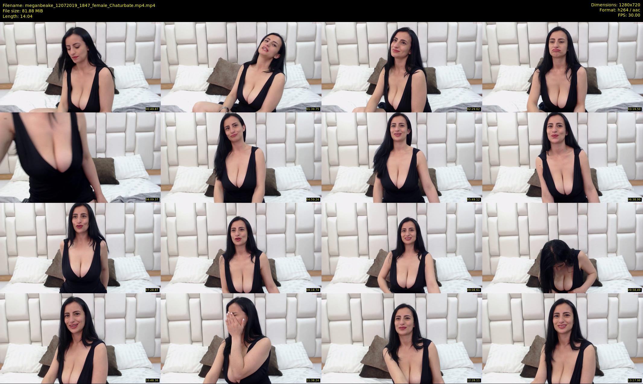 meganbeake — 15 minute Chaturbate female cam show recording, 720p, Jul 12, 2019