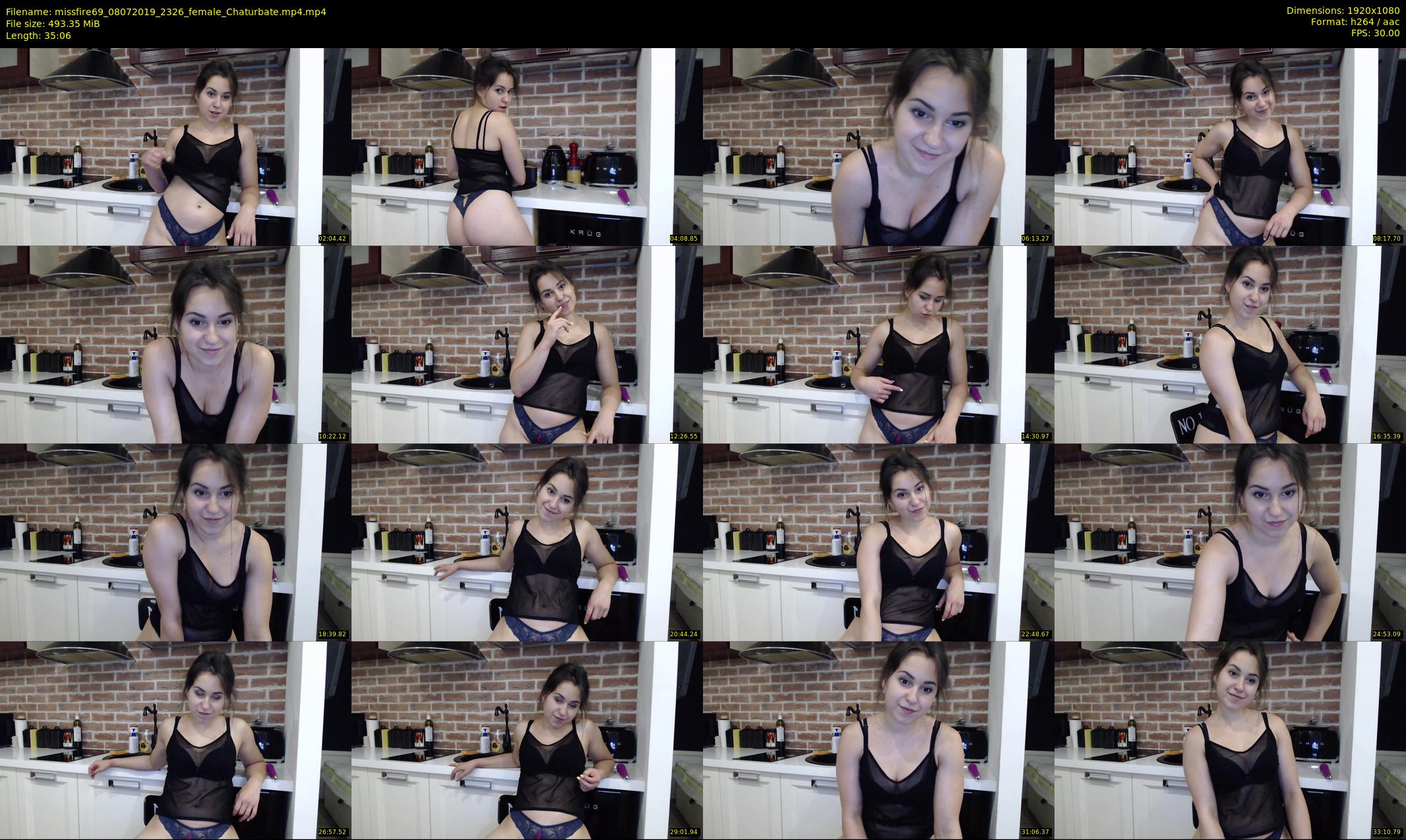 missfire69 — 36 minute Chaturbate female cam show recording, 1080p, Jul 8, 2019