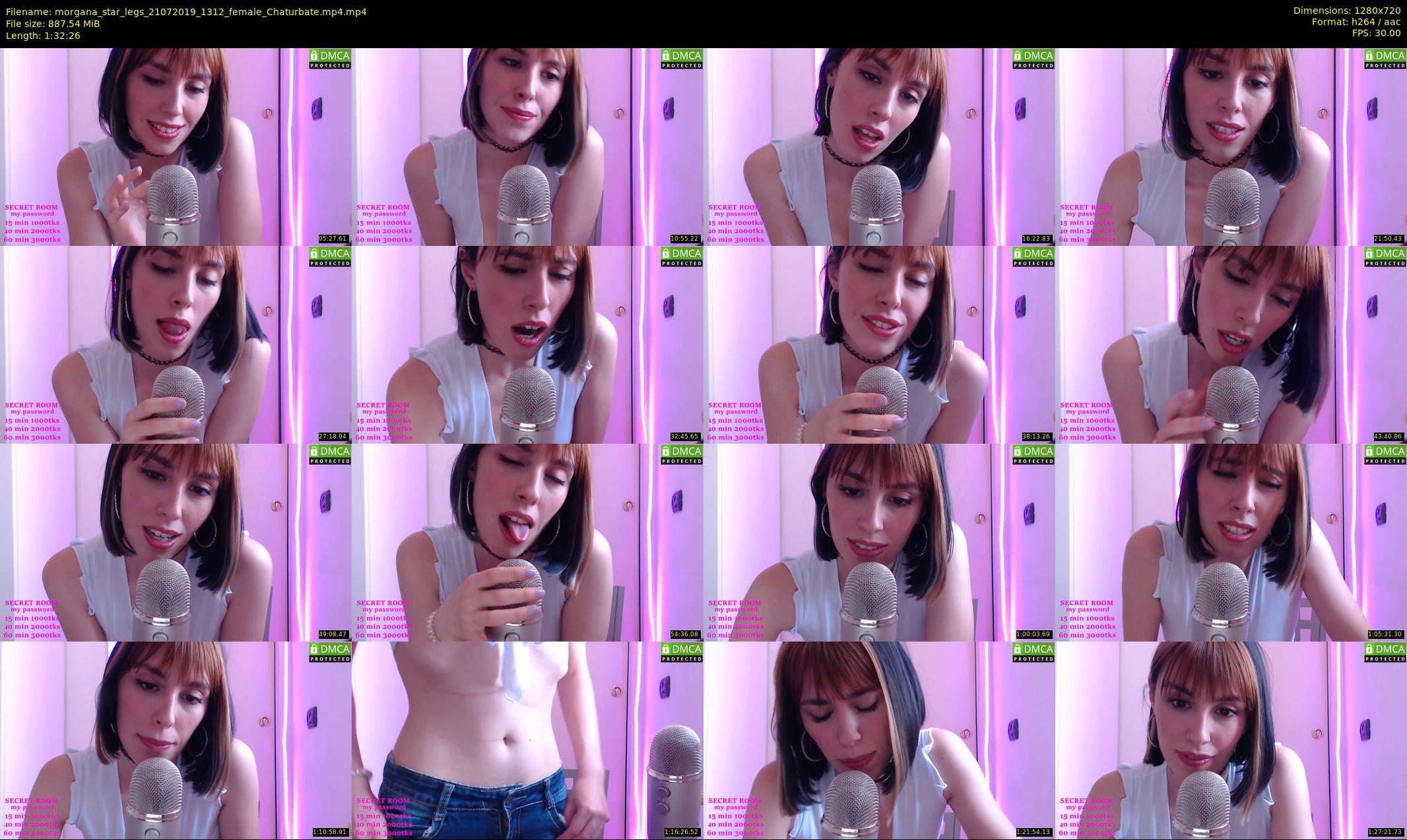 morgana_star_legs — 93 minute Chaturbate female cam show recording, 720p, Jul 21, 2019