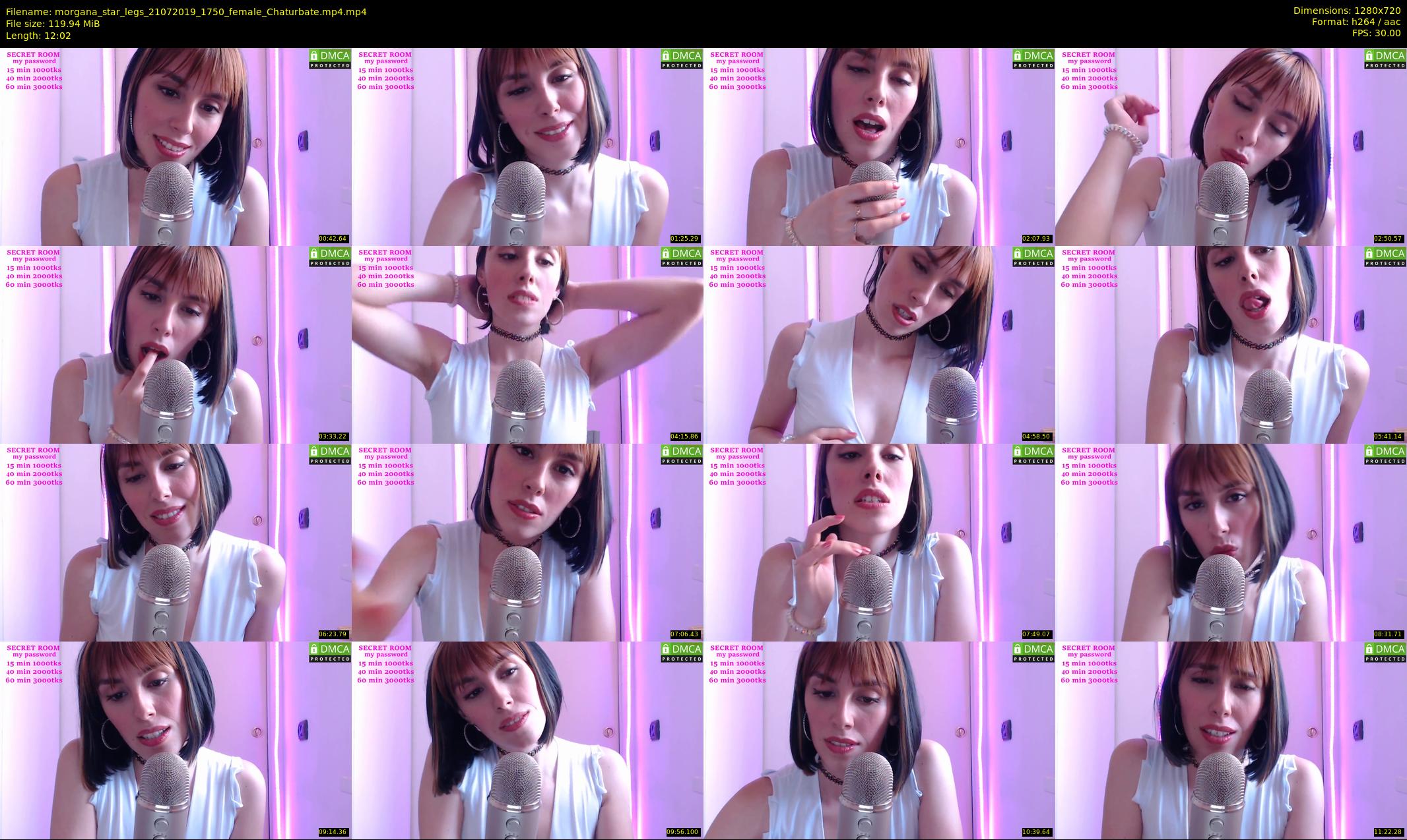 morgana_star_legs — 13 minute Chaturbate female cam show recording, 720p, Jul 21, 2019