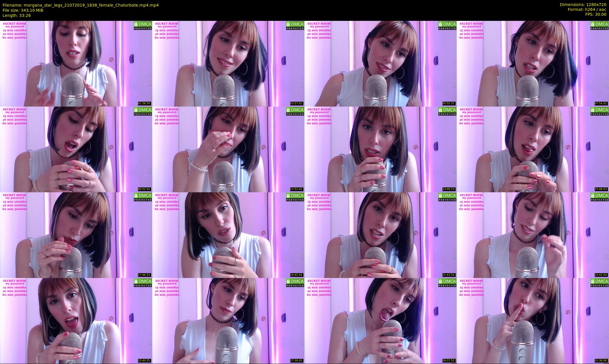morgana_star_legs — 34 minute Chaturbate female cam show recording, 720p, Jul 21, 2019