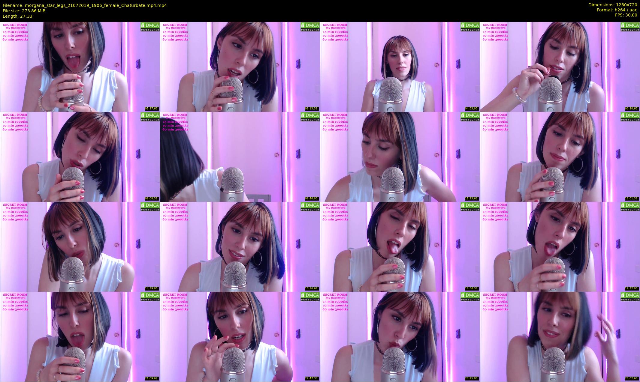 morgana_star_legs — 28 minute Chaturbate female cam show recording, 720p, Jul 21, 2019