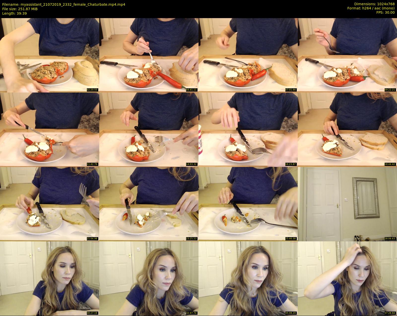 myassistant — 40 minute Chaturbate female cam show recording, 720p, Jul 21, 2019