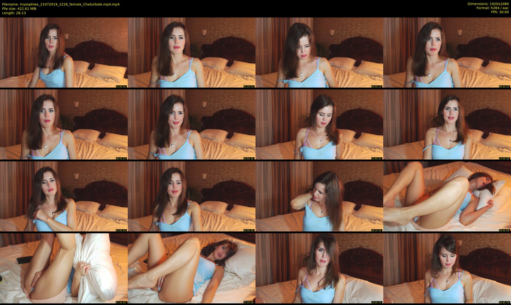 mysophiee — 29 minute Chaturbate female cam show recording, 1080p, Jul 21, 2019