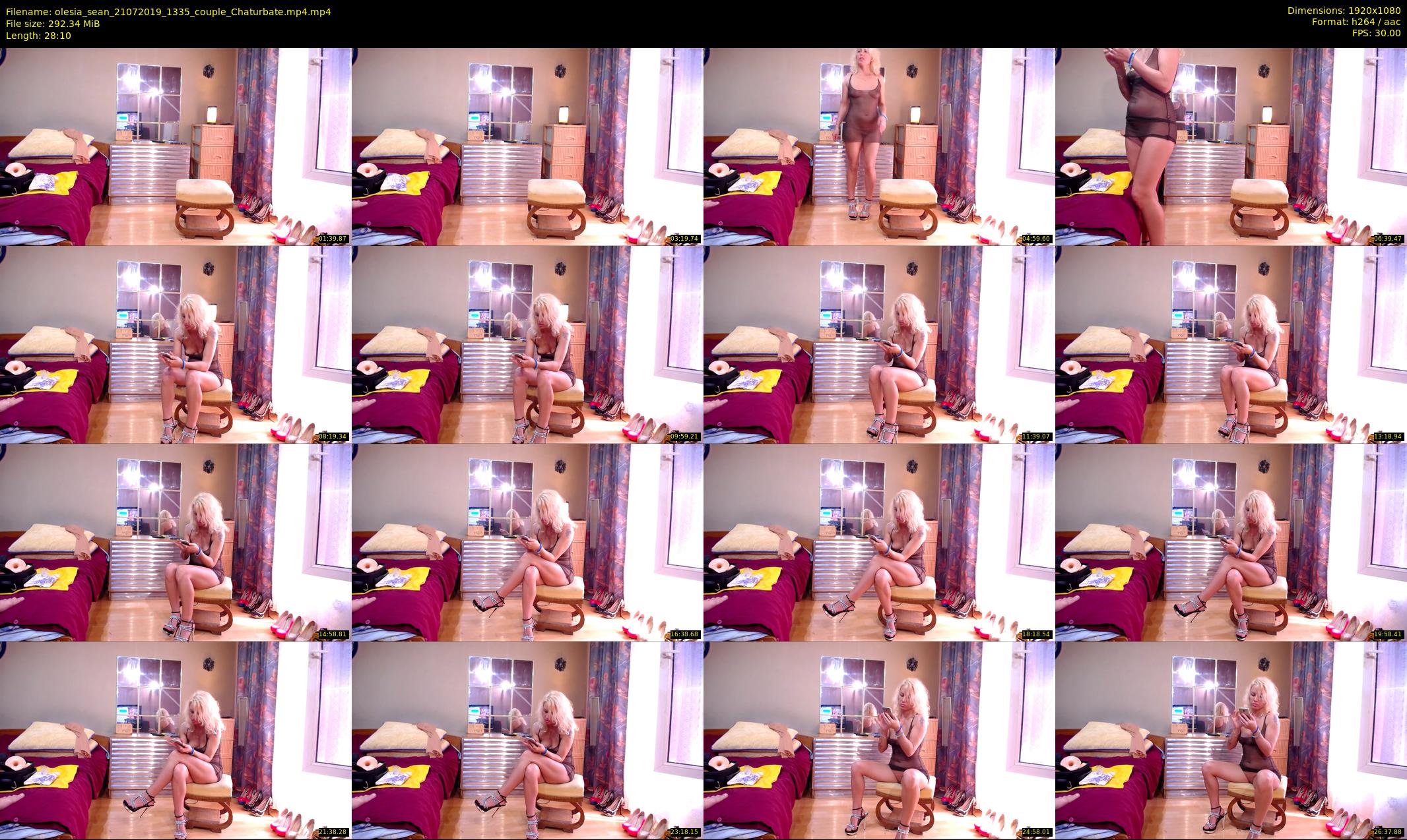 olesia_sean — 29 minute Chaturbate couple cam show recording, 1080p, Jul 21, 2019