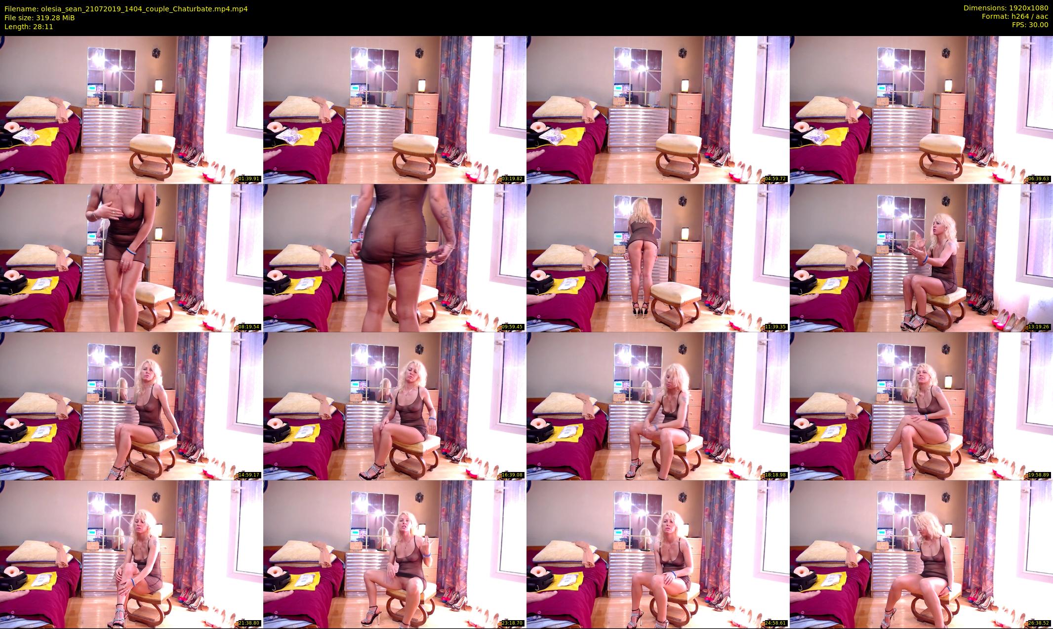olesia_sean — 29 minute Chaturbate couple cam show recording, 1080p, Jul 21, 2019