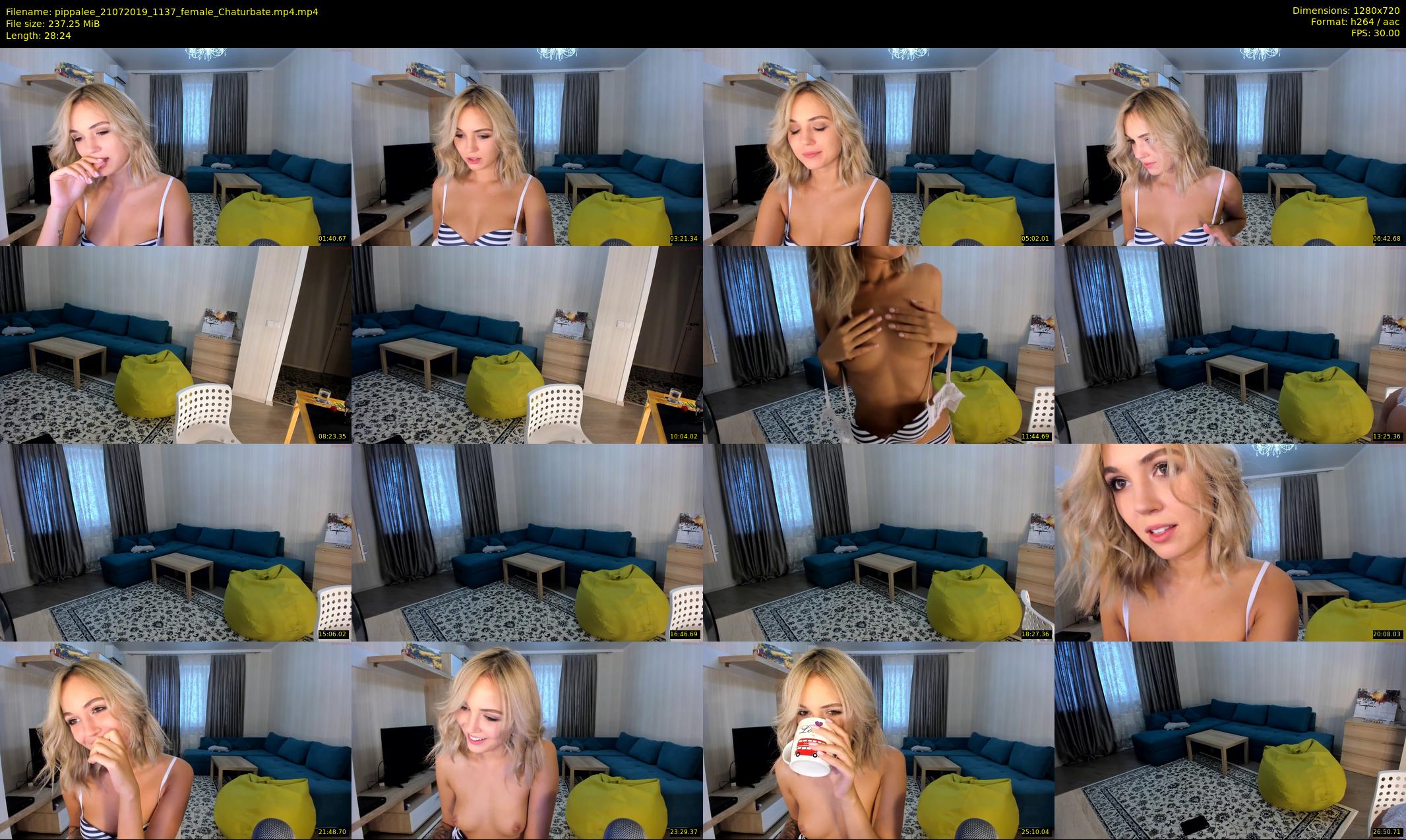 pippalee — 29 minute Chaturbate female cam show recording, 720p, Jul 21, 2019