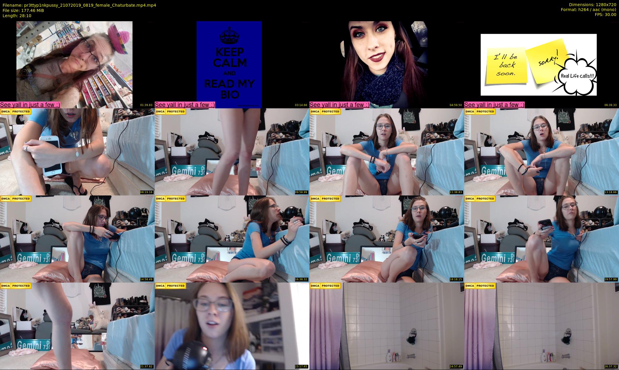 pr3ttyp1nkpussy — 29 minute Chaturbate couple cam show recording, 720p, Jul 21, 2019