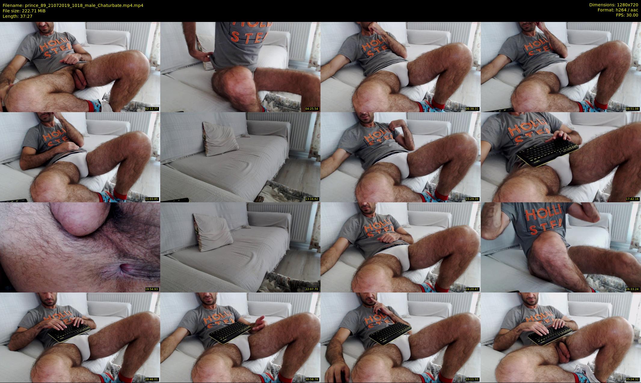 prince_89 — 38 minute Chaturbate male cam show recording, 720p, Jul 21, 2019