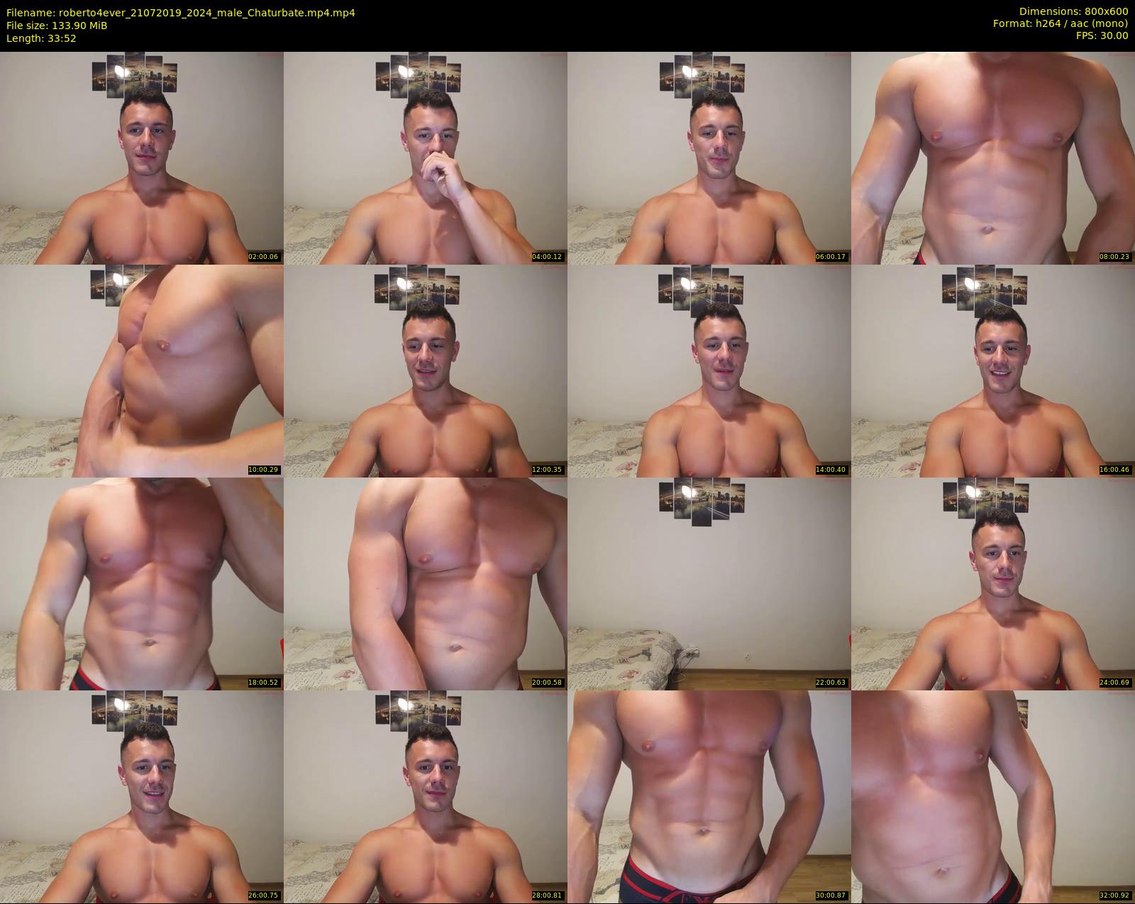 roberto4ever — 34 minute Chaturbate male cam show recording, 480p, Jul 21, 2019