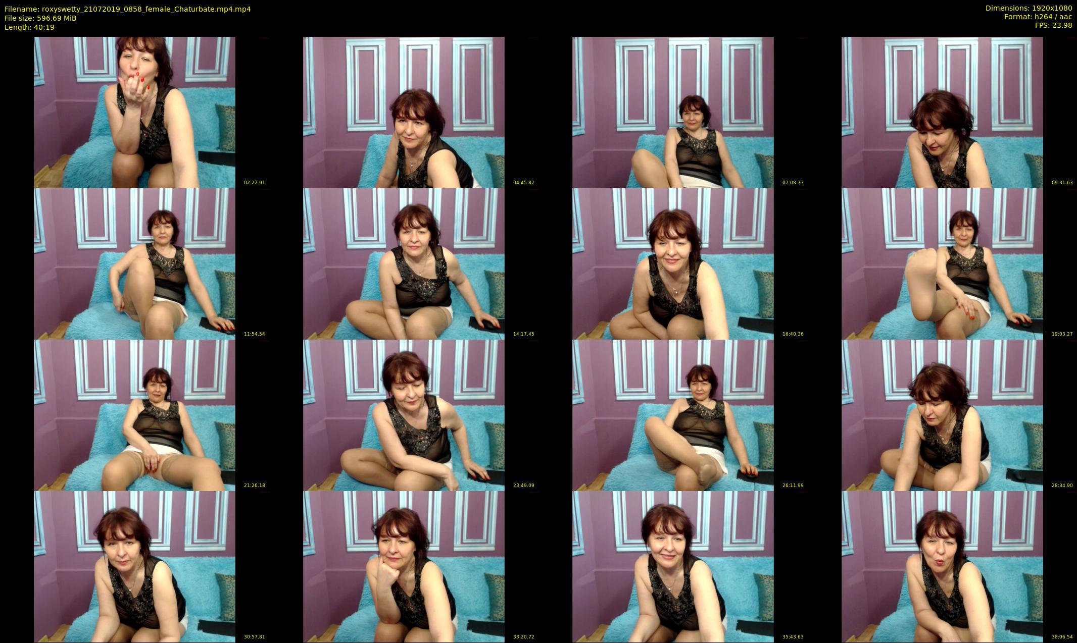 roxyswetty — 41 minute Chaturbate female cam show recording, 1080p, Jul 21, 2019
