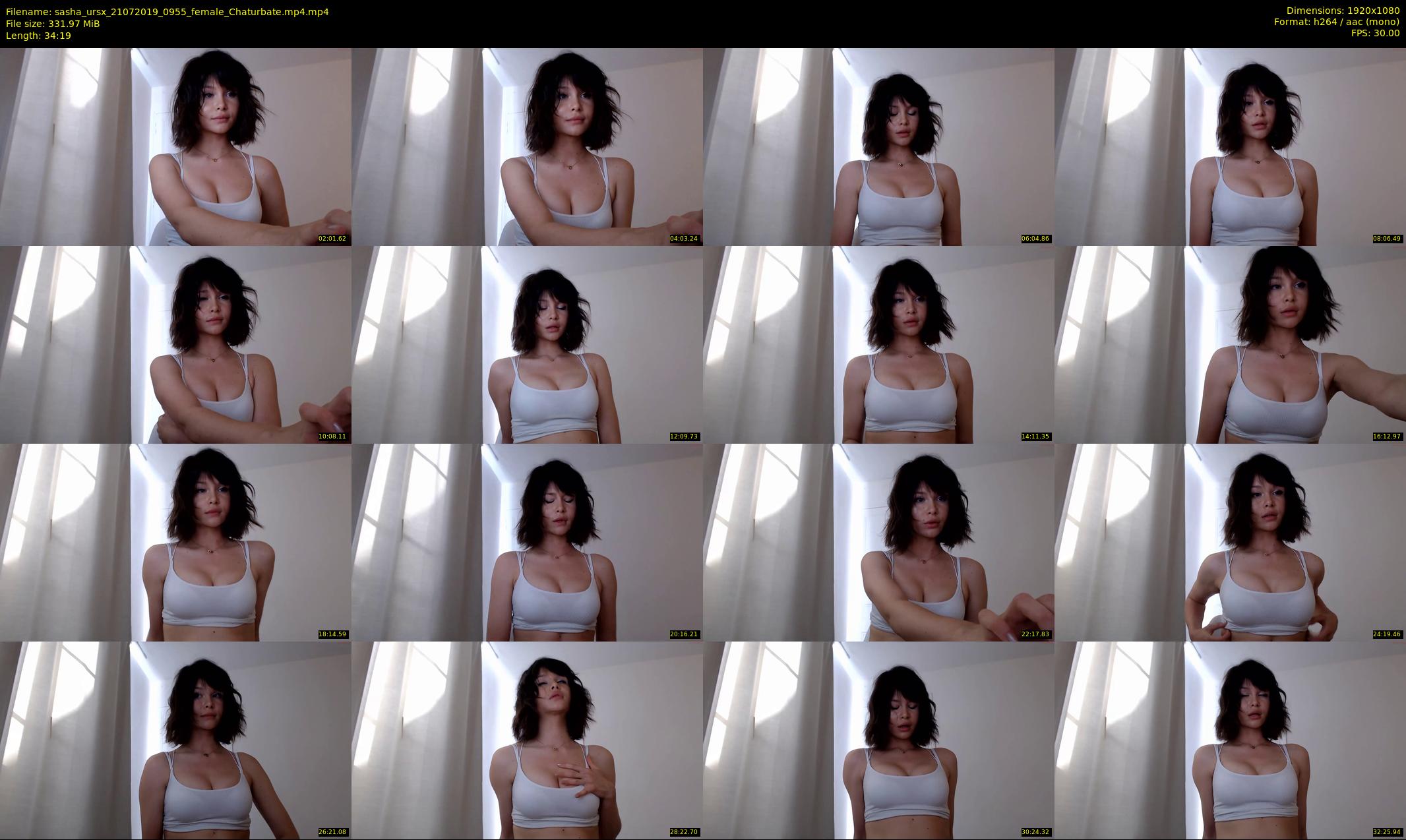 sasha_ursx — 35 minute Chaturbate female cam show recording, 1080p, Jul 21, 2019