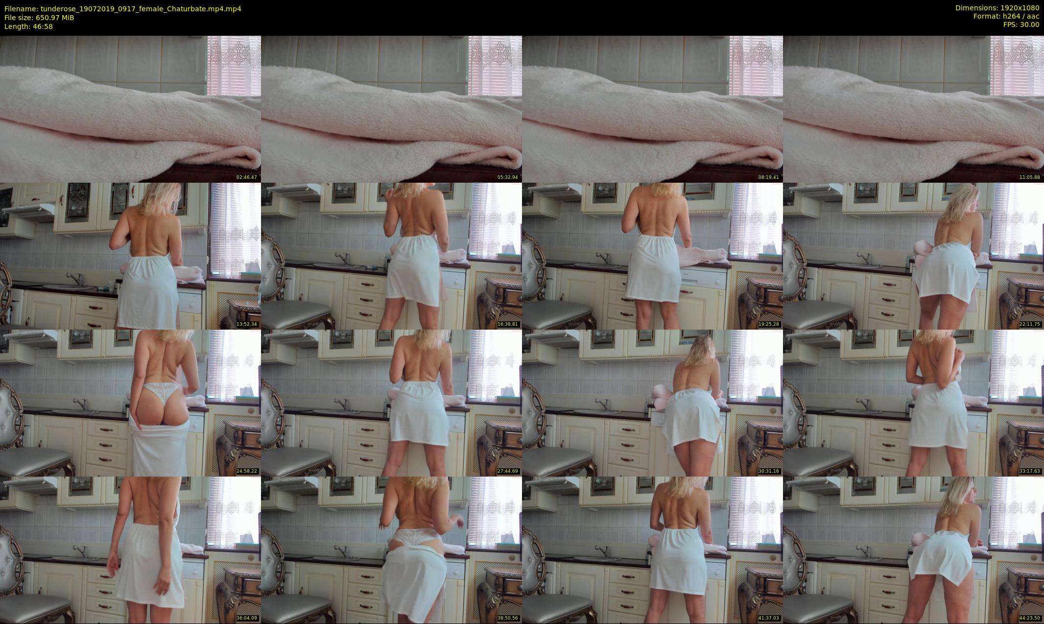 tunderose — 47 minute Chaturbate female cam show recording, 1080p, Jul 19, 2019