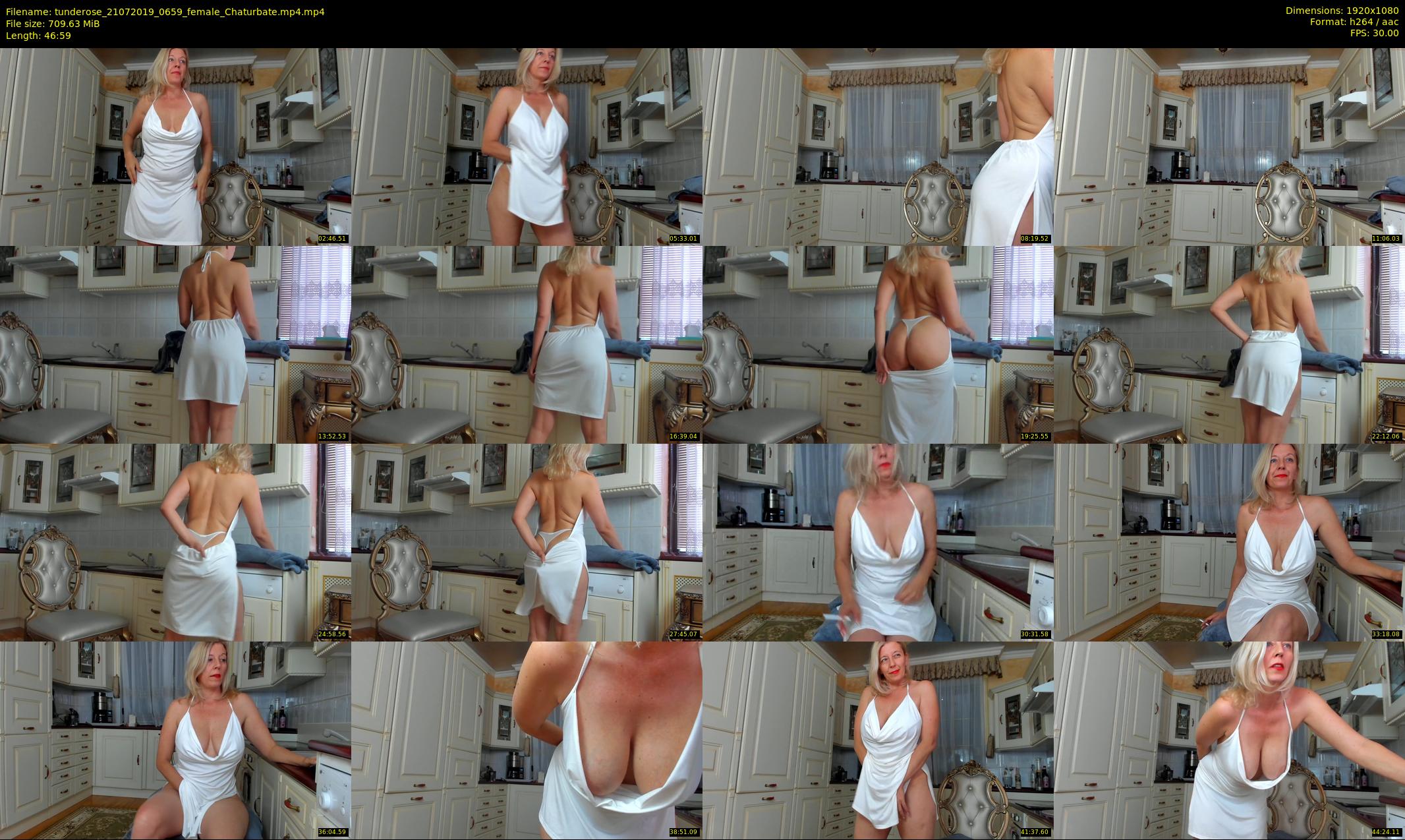 tunderose — 47 minute Chaturbate female cam show recording, 1080p, Jul 21, 2019
