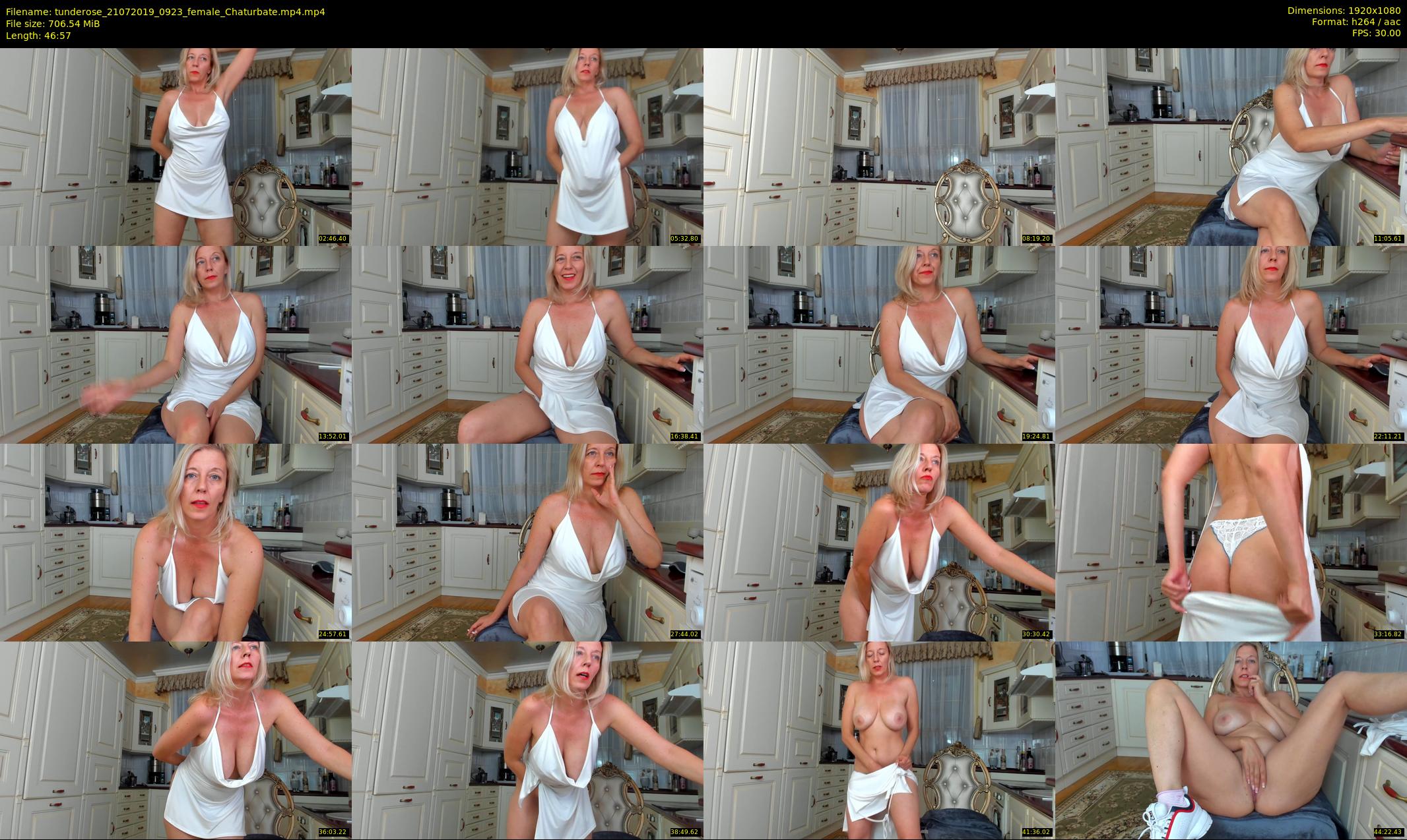 tunderose — 47 minute Chaturbate female cam show recording, 1080p, Jul 21, 2019