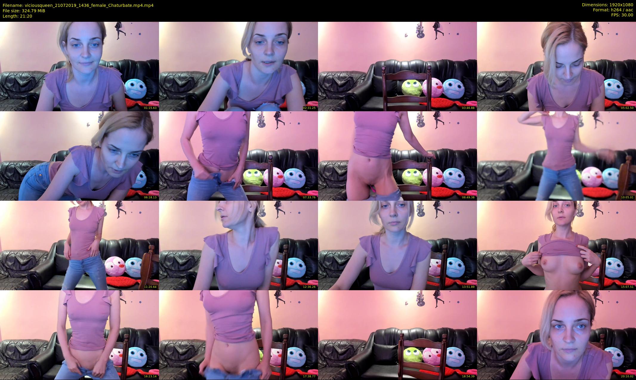 viciousqueen — 22 minute Chaturbate female cam show recording, 1080p, Jul 21, 2019